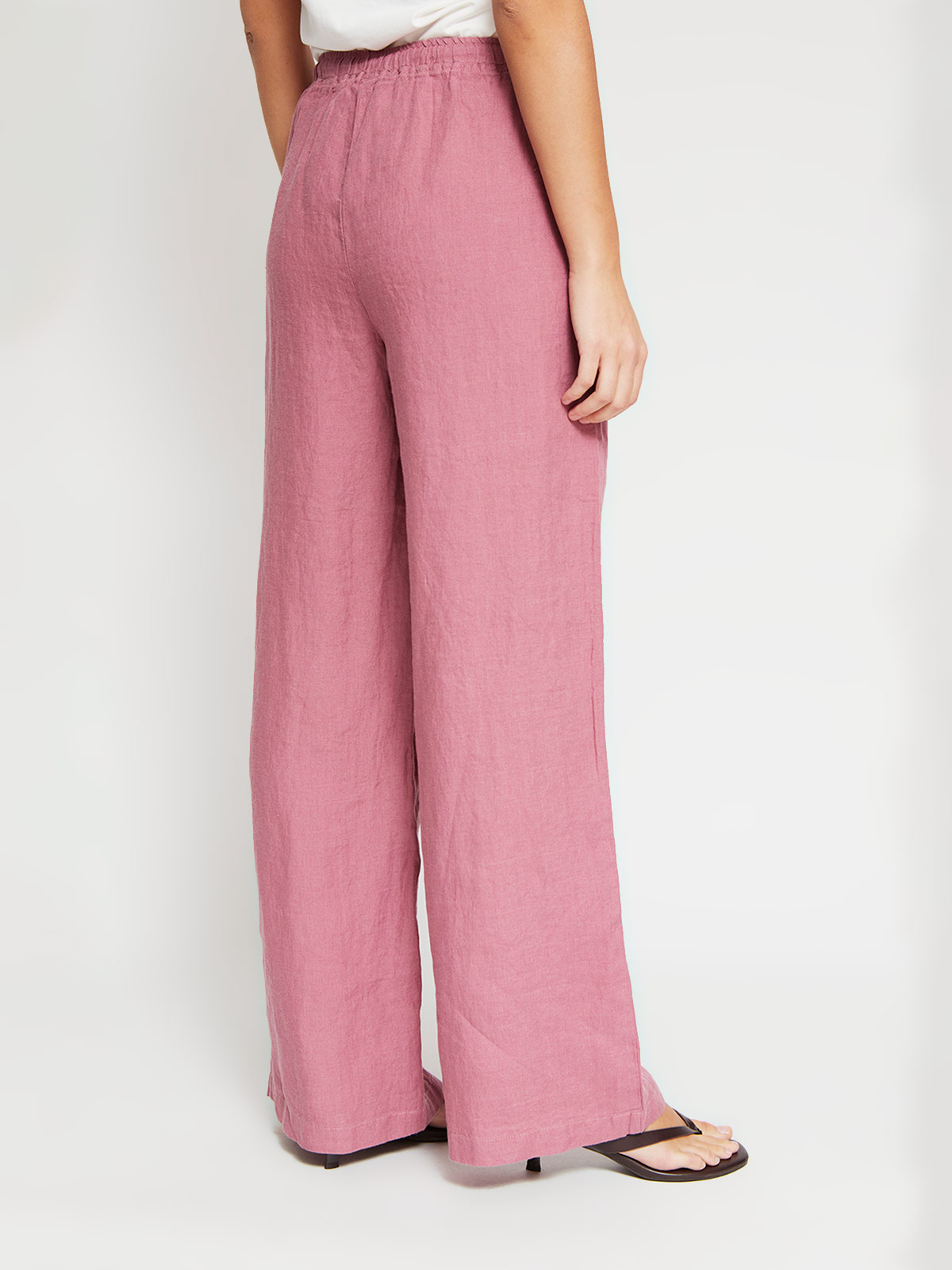 PANTALÓN LINO REGULAR MUJER MARQUIS - 3