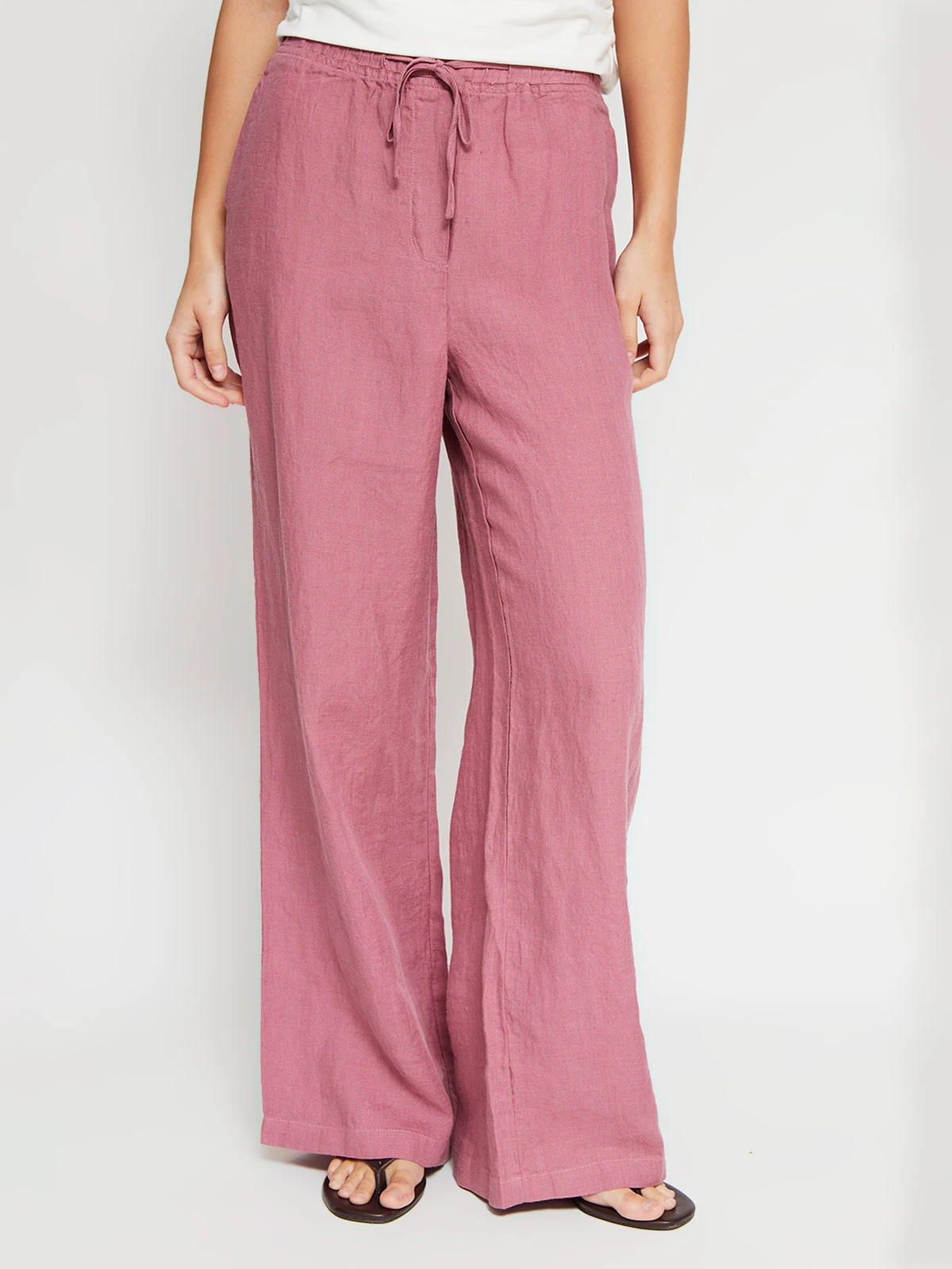 PANTALÓN LINO REGULAR MUJER MARQUIS - 2