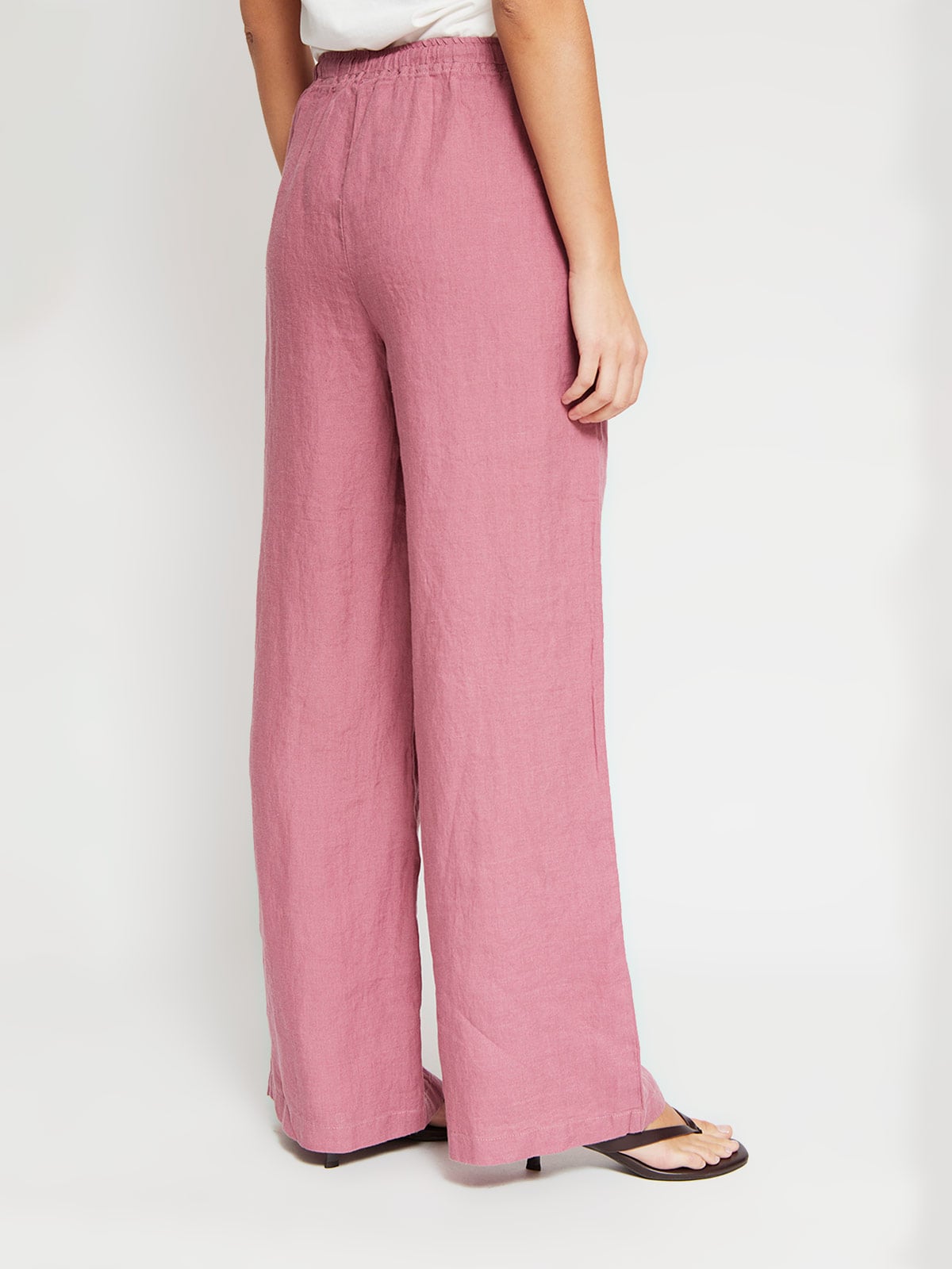 PANTALÓN LINO REGULAR MUJER MARQUIS - 3