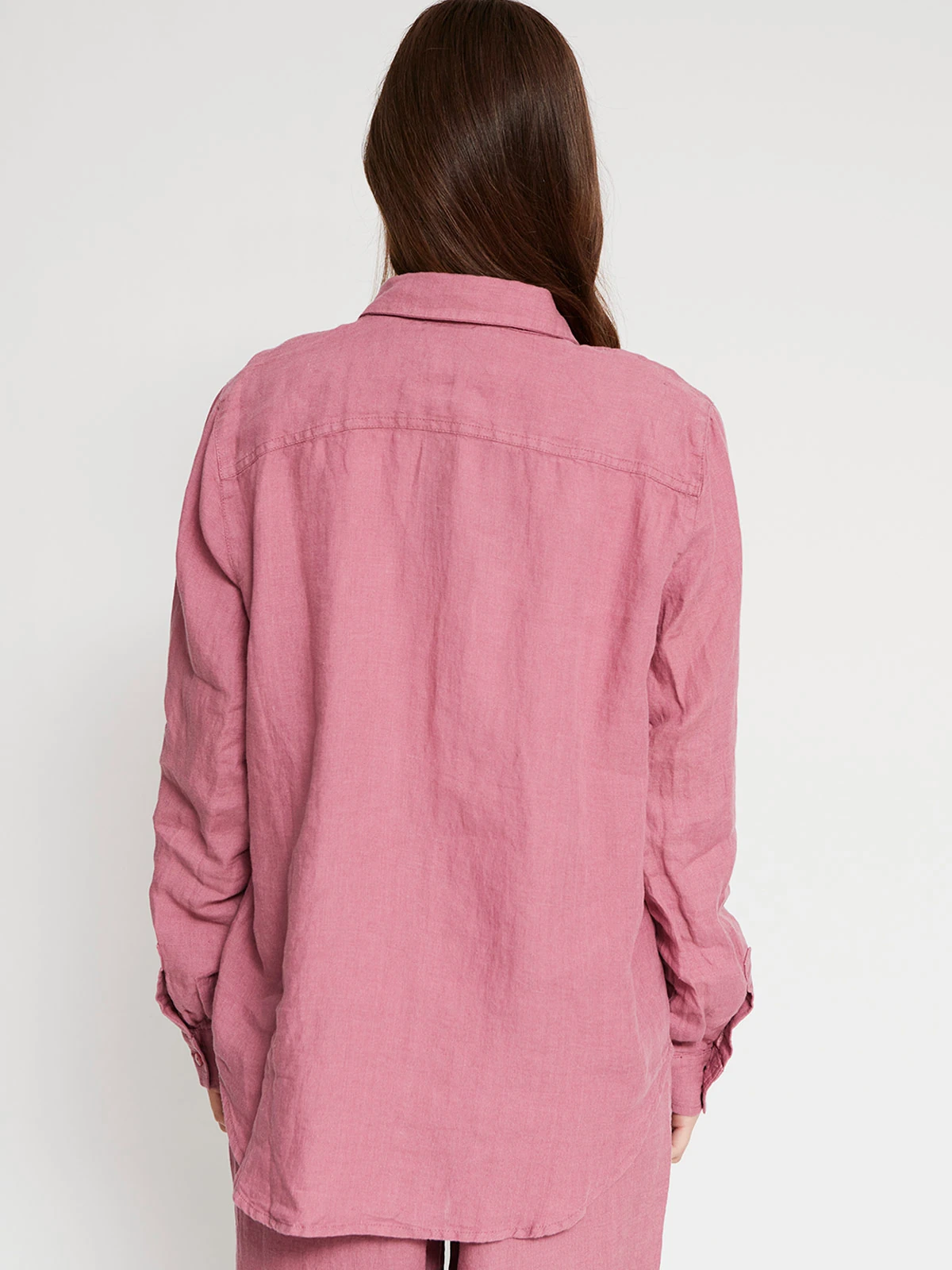 BLUSA MANGA LARGA LINO MUJER MARQUIS - 3