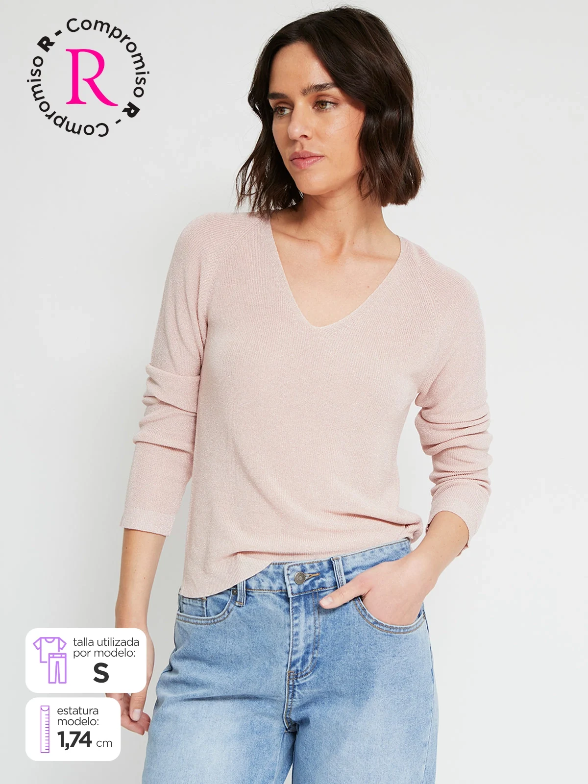 SWEATER MUJER MARQUIS BRILLO - 1