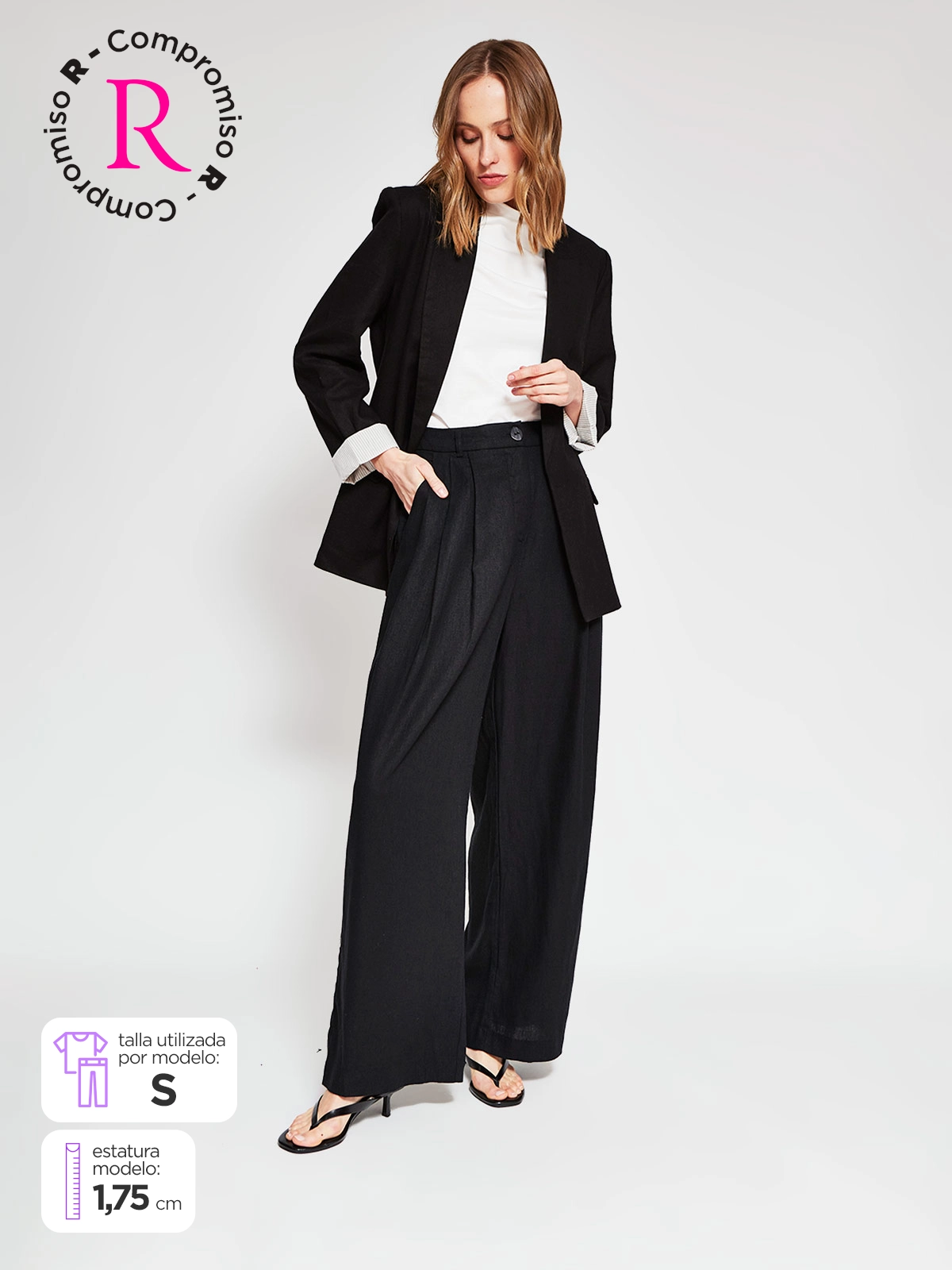 BLAZER LINO MUJER MARQUIS LARGO - 1