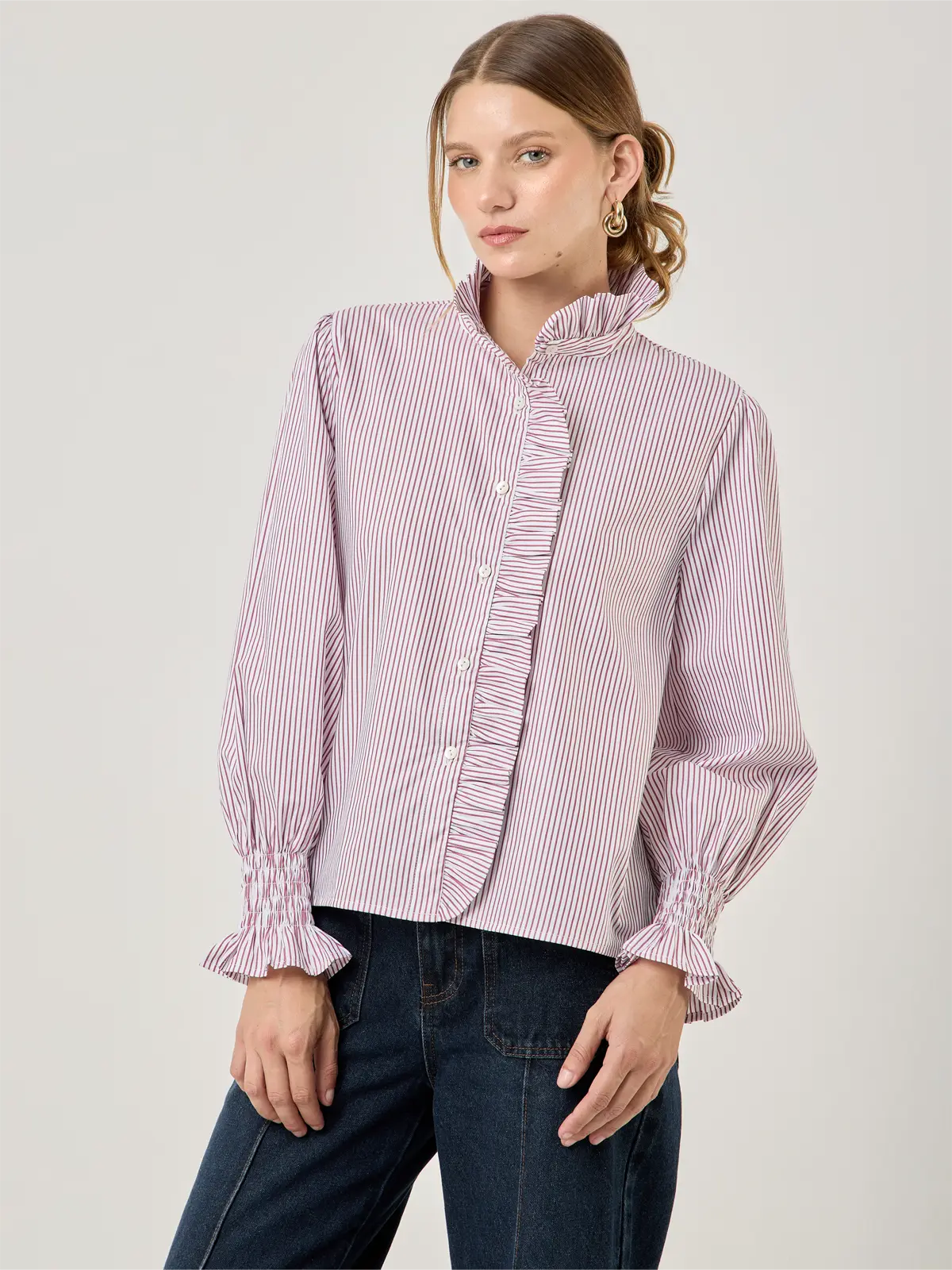 BLUSA MANGA LARGA MUJER MARQUIS BOBO - 1