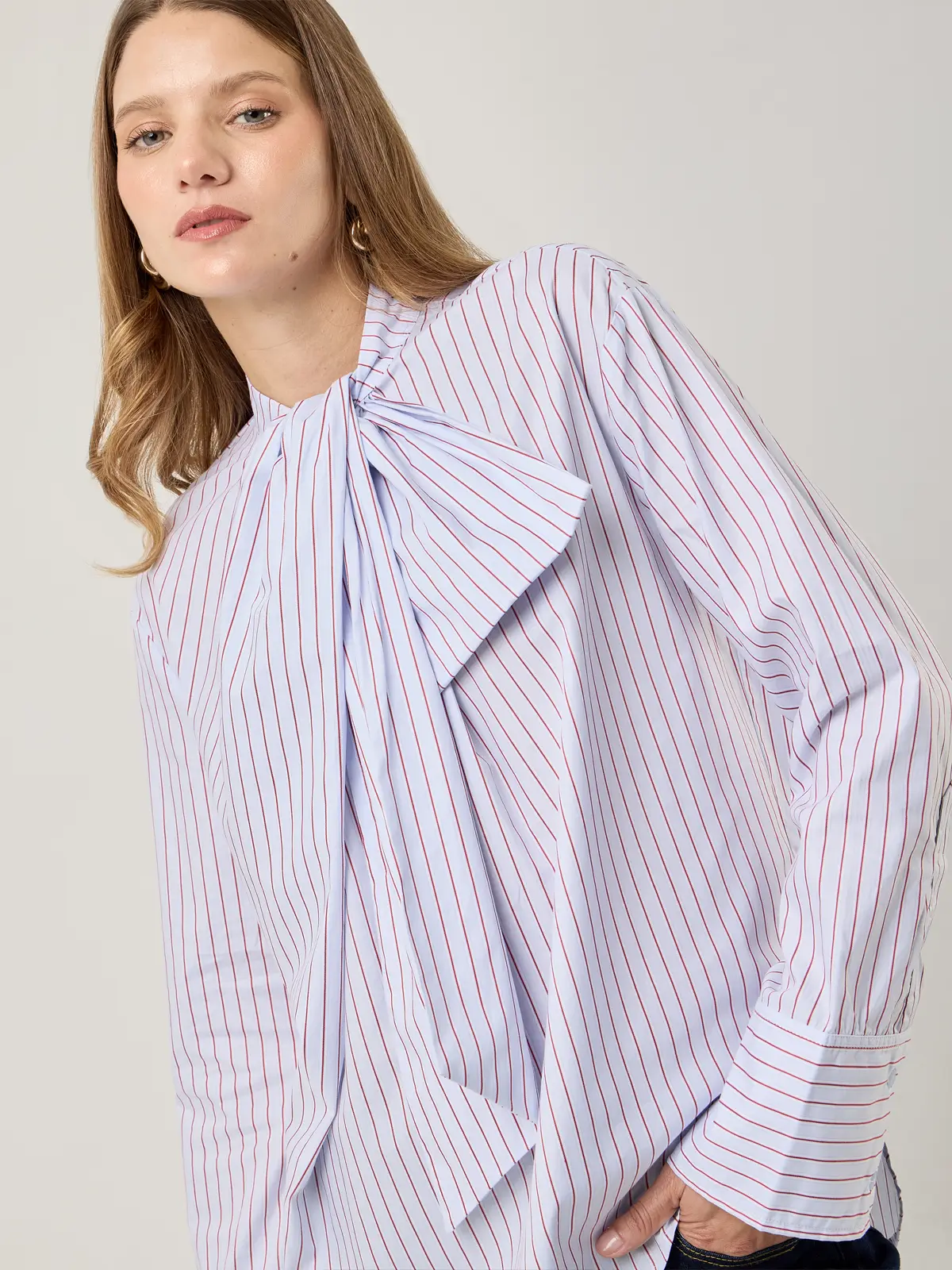 BLUSA MANGA LARGA MUJER MARQUIS LAZO - 4