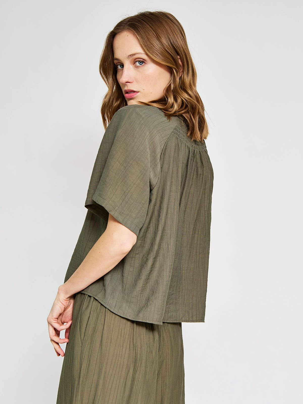 BLUSA MANGA CORTA MUJER MARQUIS - 2