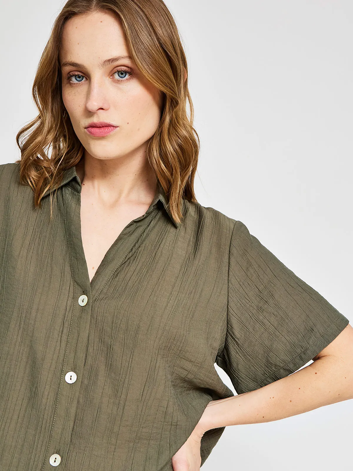 BLUSA MANGA CORTA MUJER MARQUIS - 3