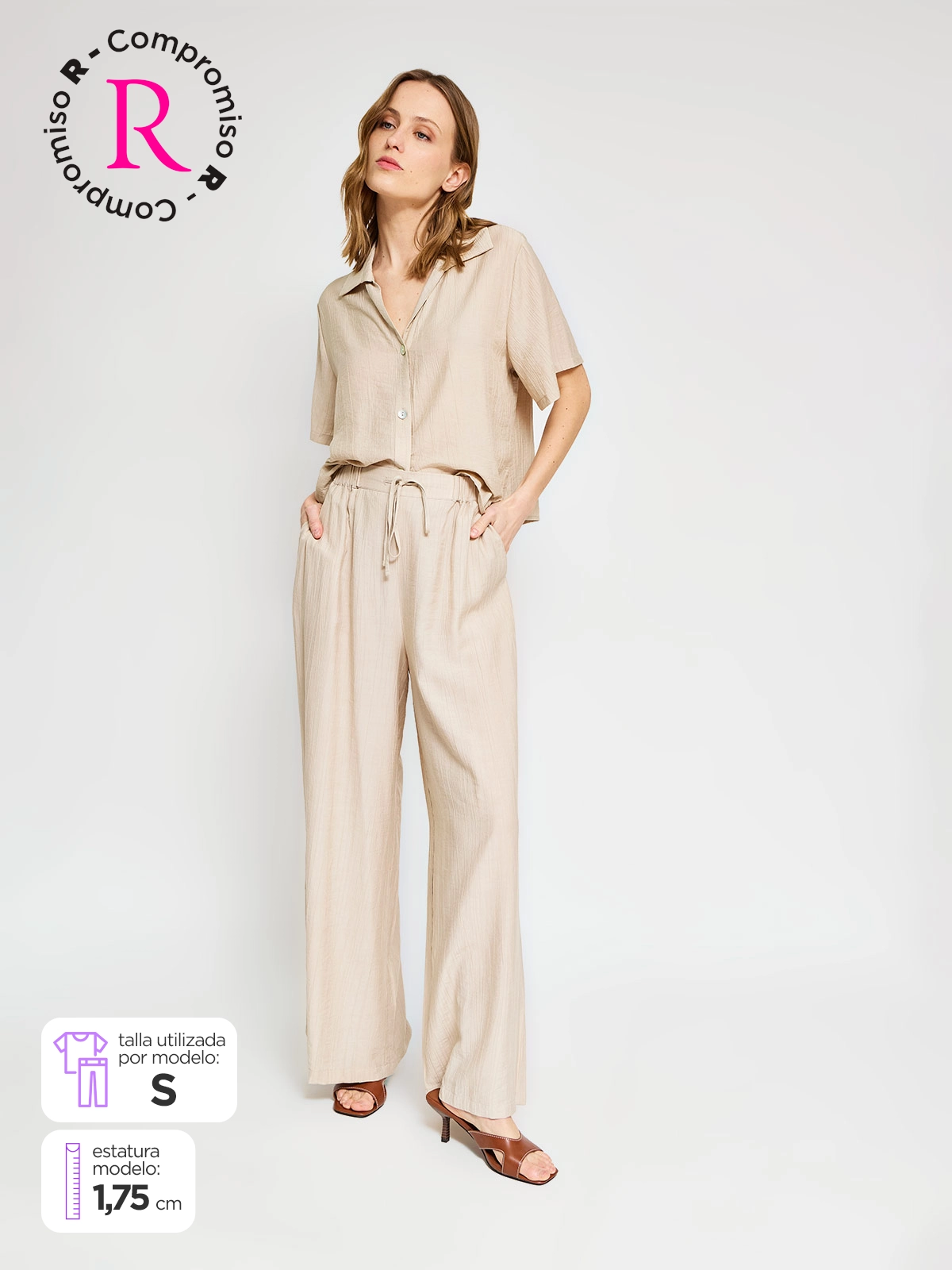 PANTALÓN REGULAR MUJER MARQUIS - 1