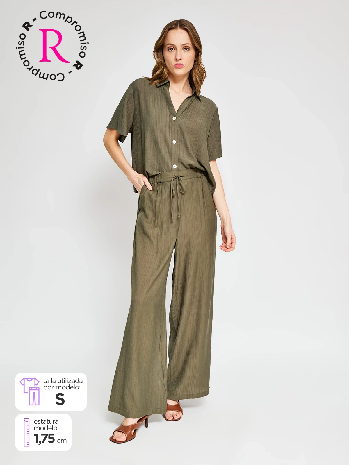 PANTALÓN REGULAR MUJER MARQUIS - 1