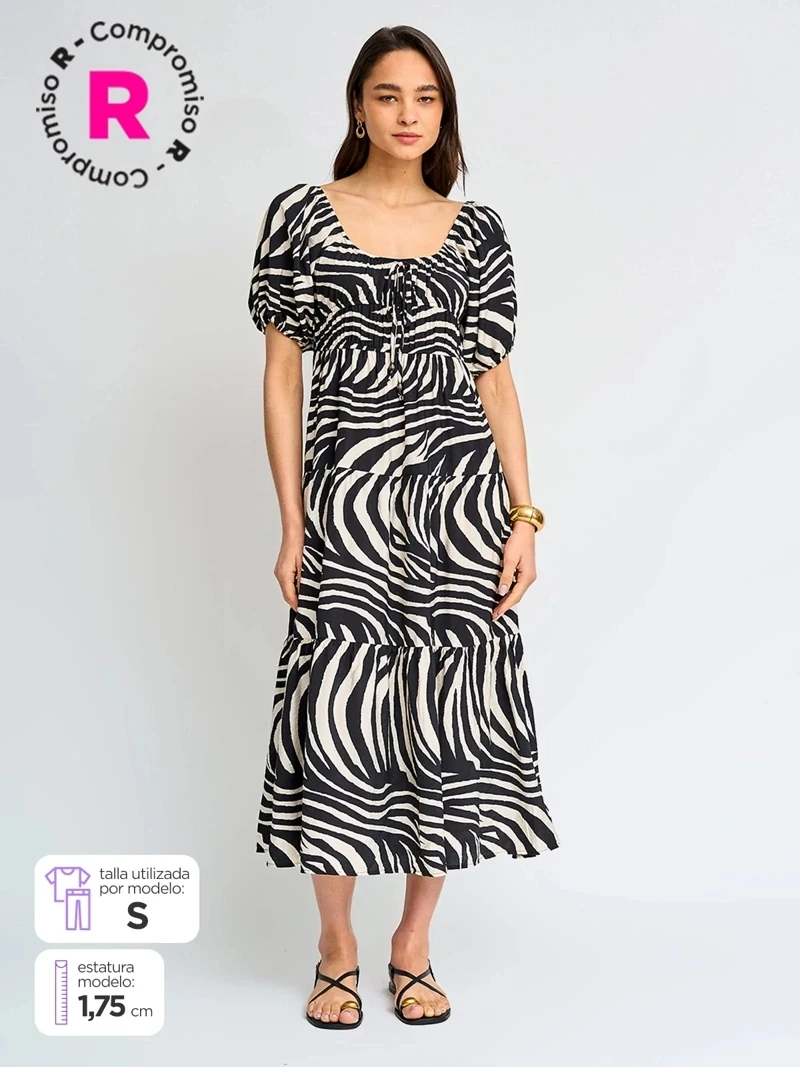 VESTIDO LARGO MUJER MARQUIS - 1