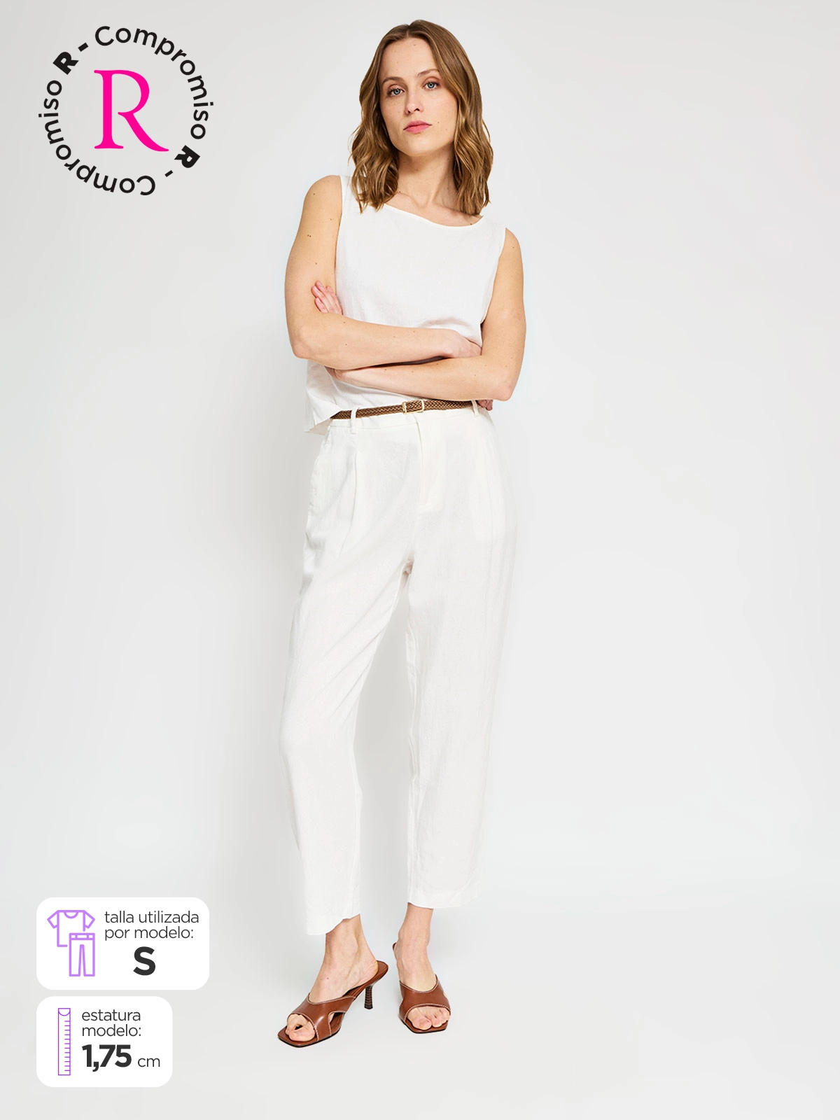 PANTALÓN REGULAR MUJER MARQUIS - 1
