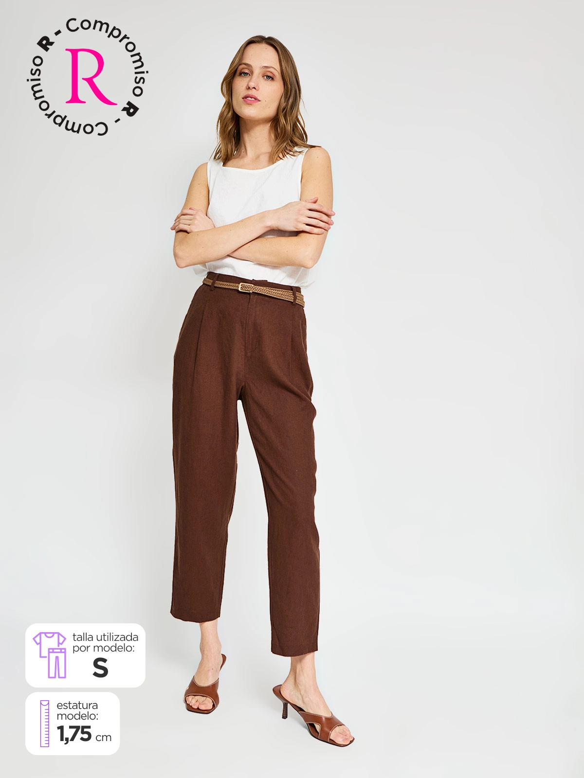 PANTALÓN REGULAR MUJER MARQUIS - 1