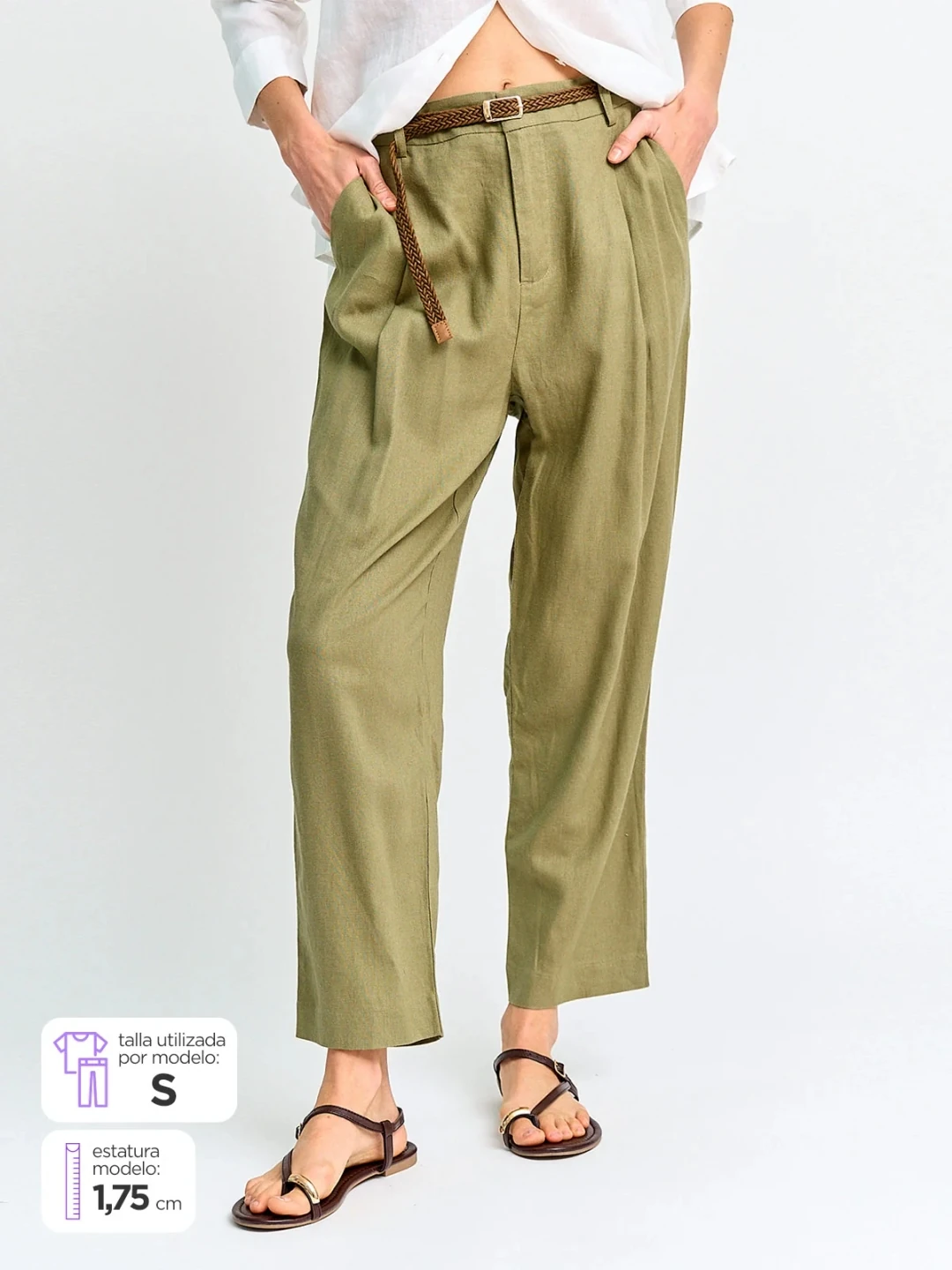 PANTALÓN REGULAR MUJER MARQUIS - 1