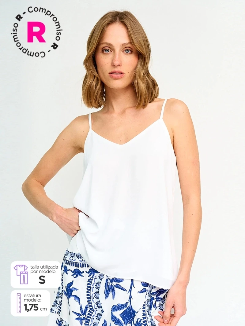BLUSA SIN MANGAS MUJER MARQUIS - 1