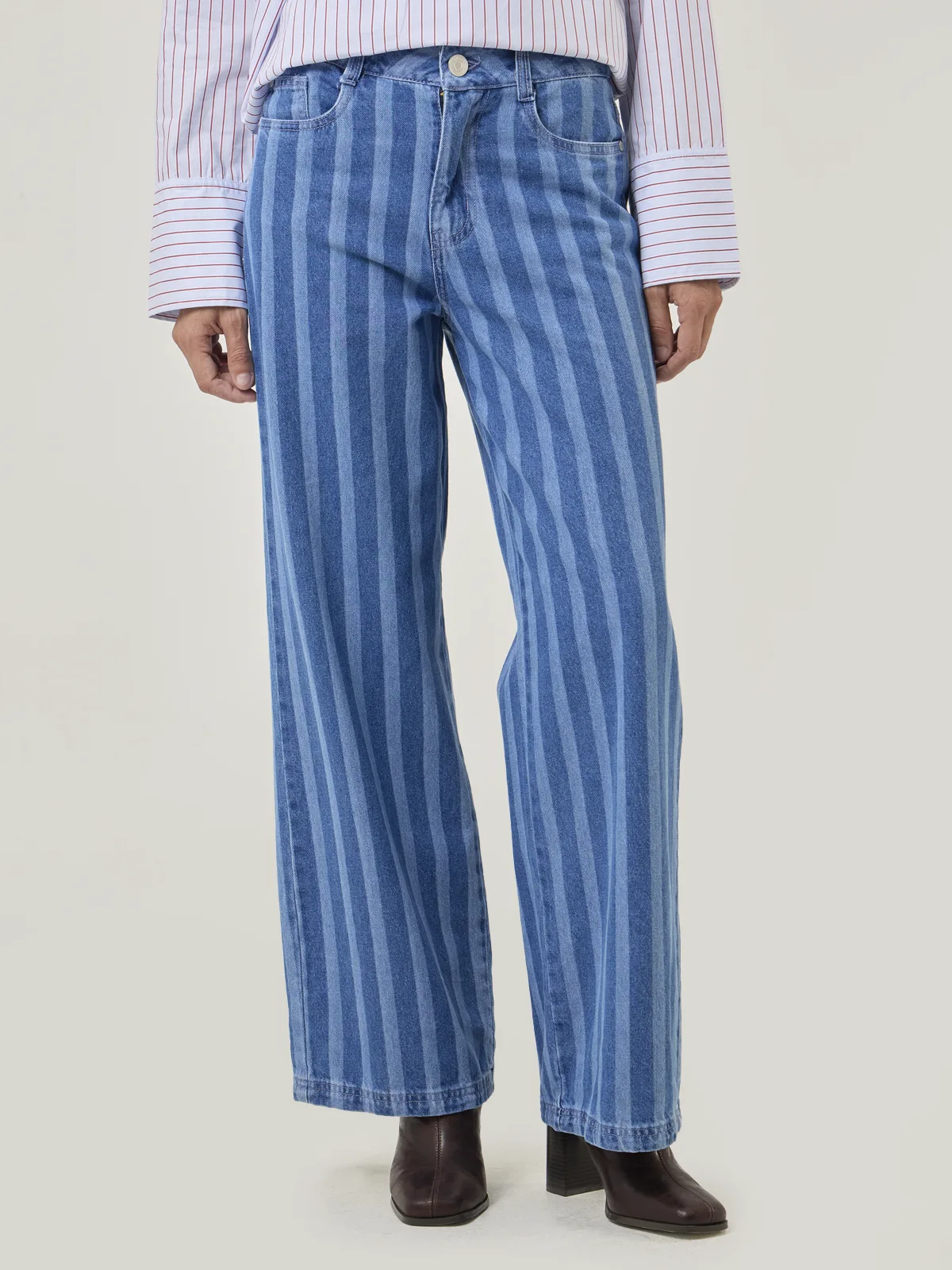 JEANS REGULAR WIDE MUJER MARQUIS - 3