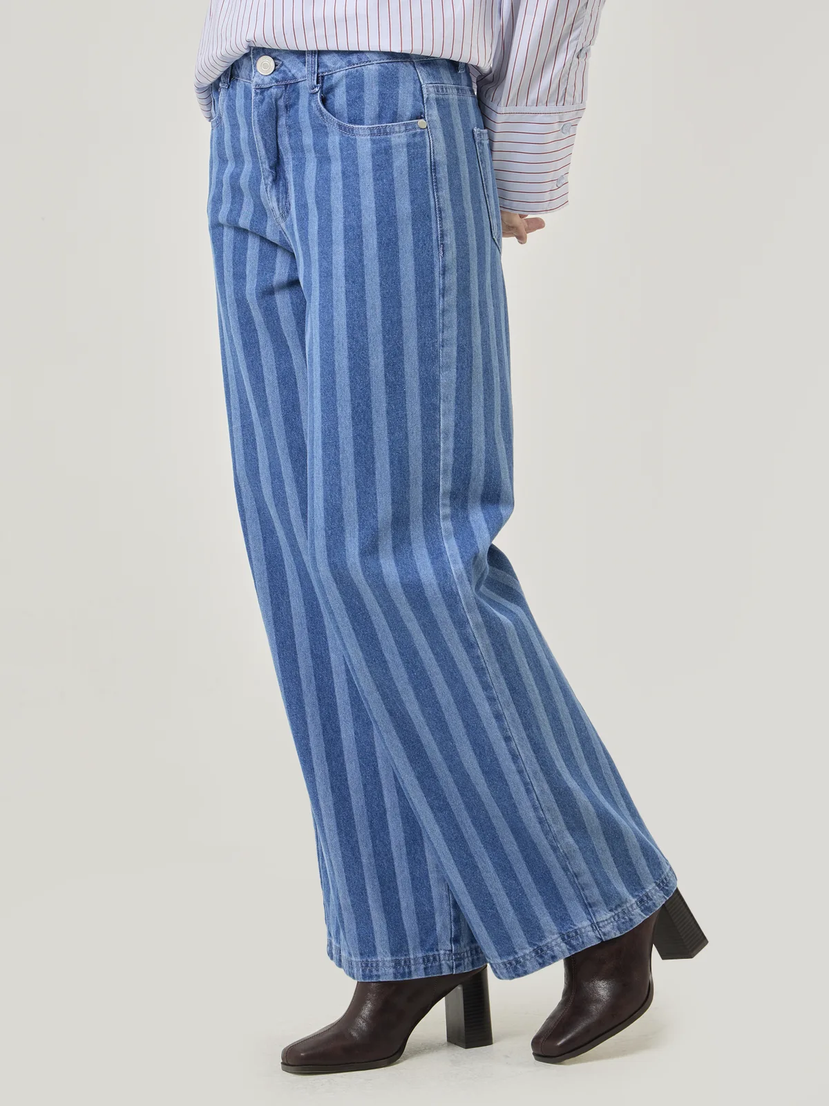 JEANS REGULAR WIDE MUJER MARQUIS - 5