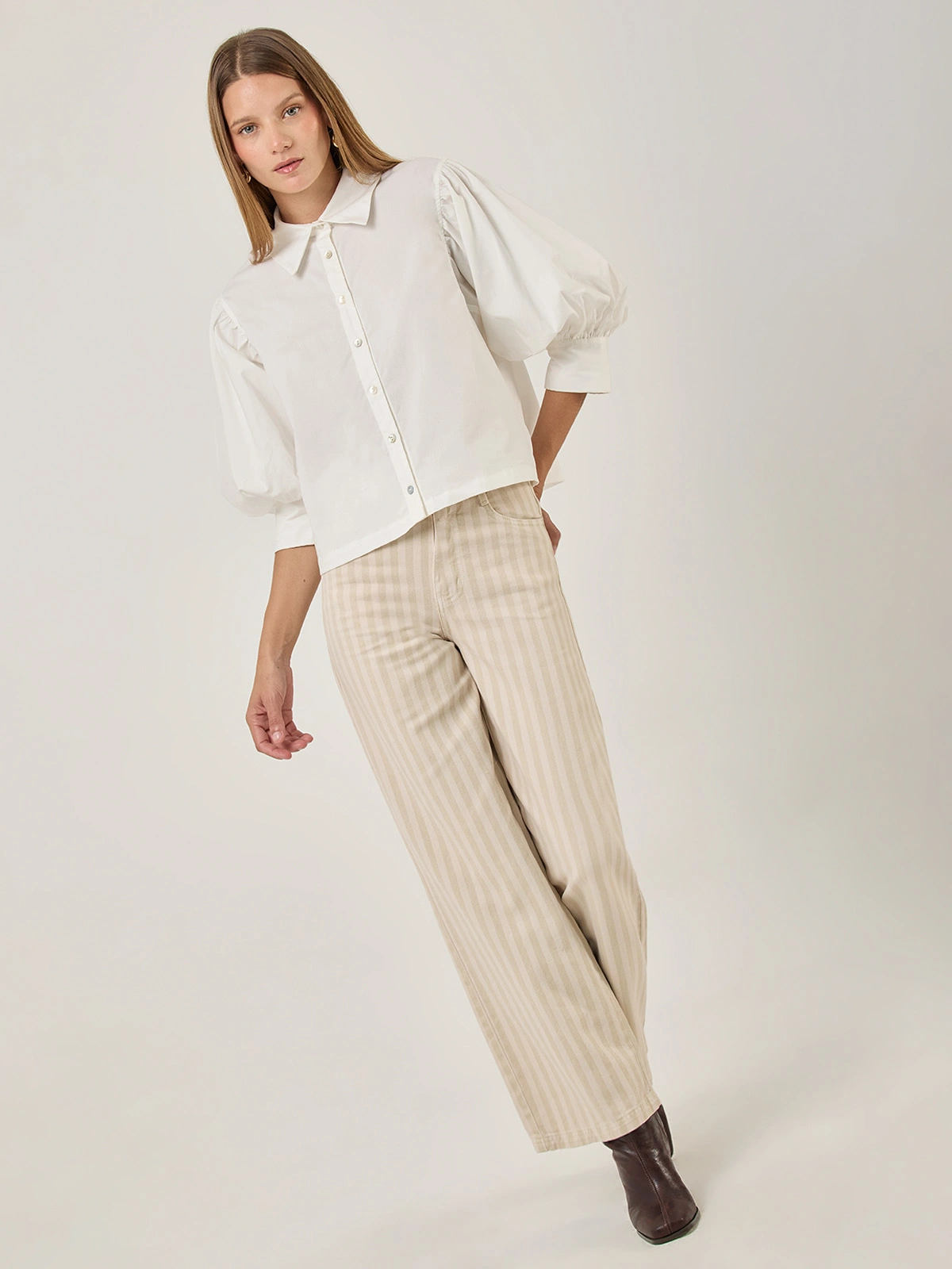 JEANS REGULAR WIDE MUJER MARQUIS - 1