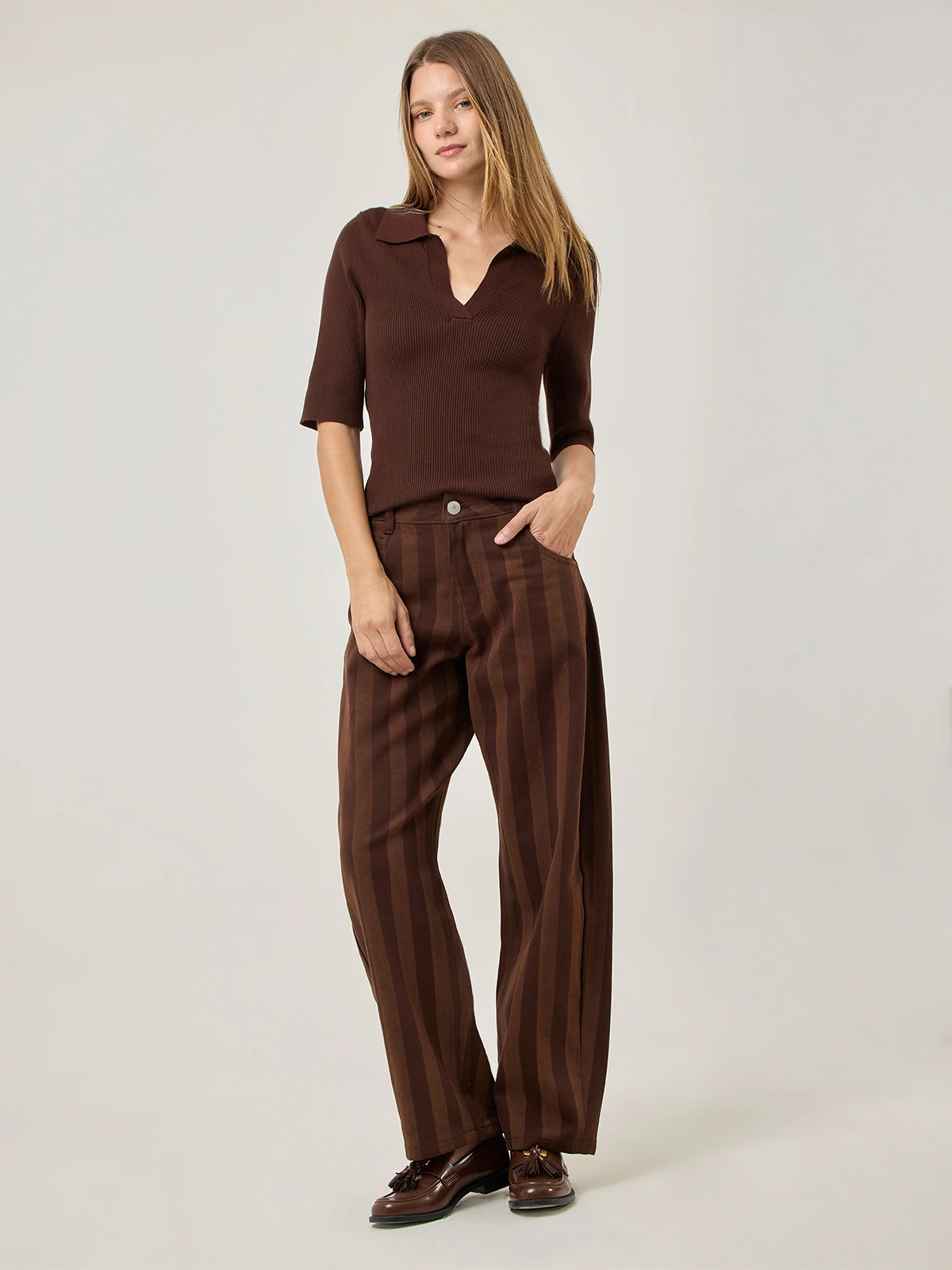 JEANS REGULAR BARREL MUJER MARQUIS - 1