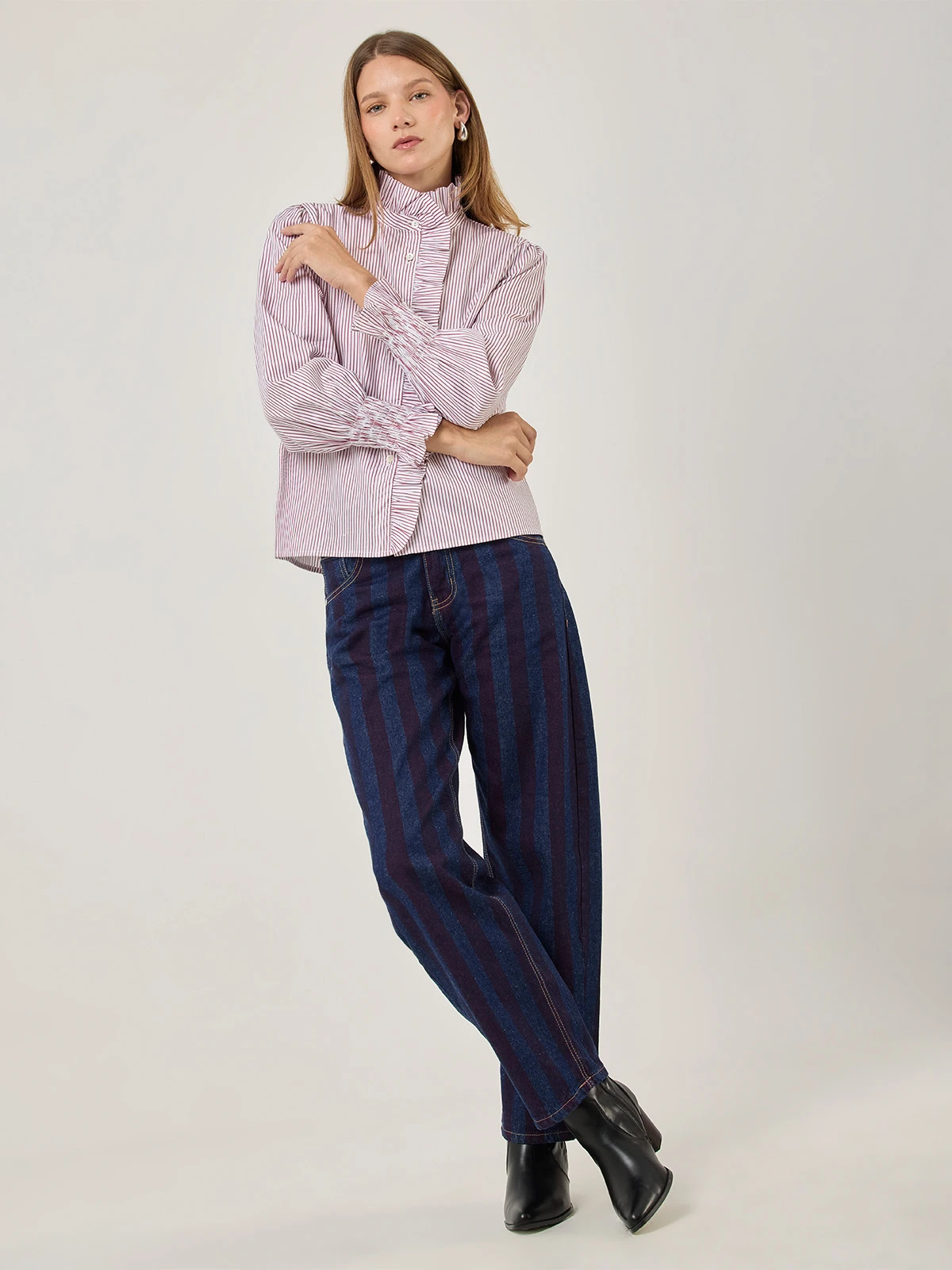 JEANS REGULAR BARREL MUJER MARQUIS - 1