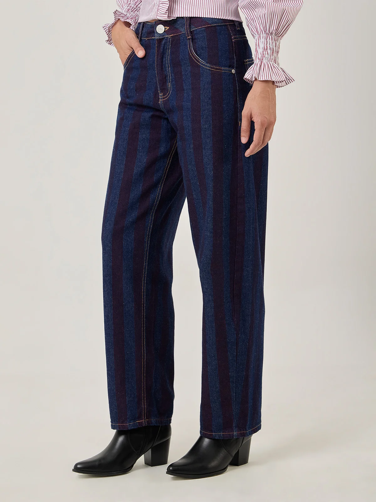 JEANS REGULAR BARREL MUJER MARQUIS - 5