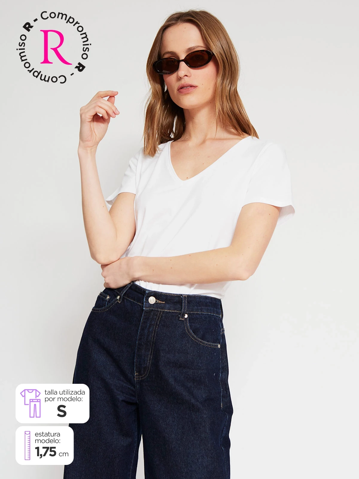 POLO MUJER MARQUIS CUELLO EN V - 1
