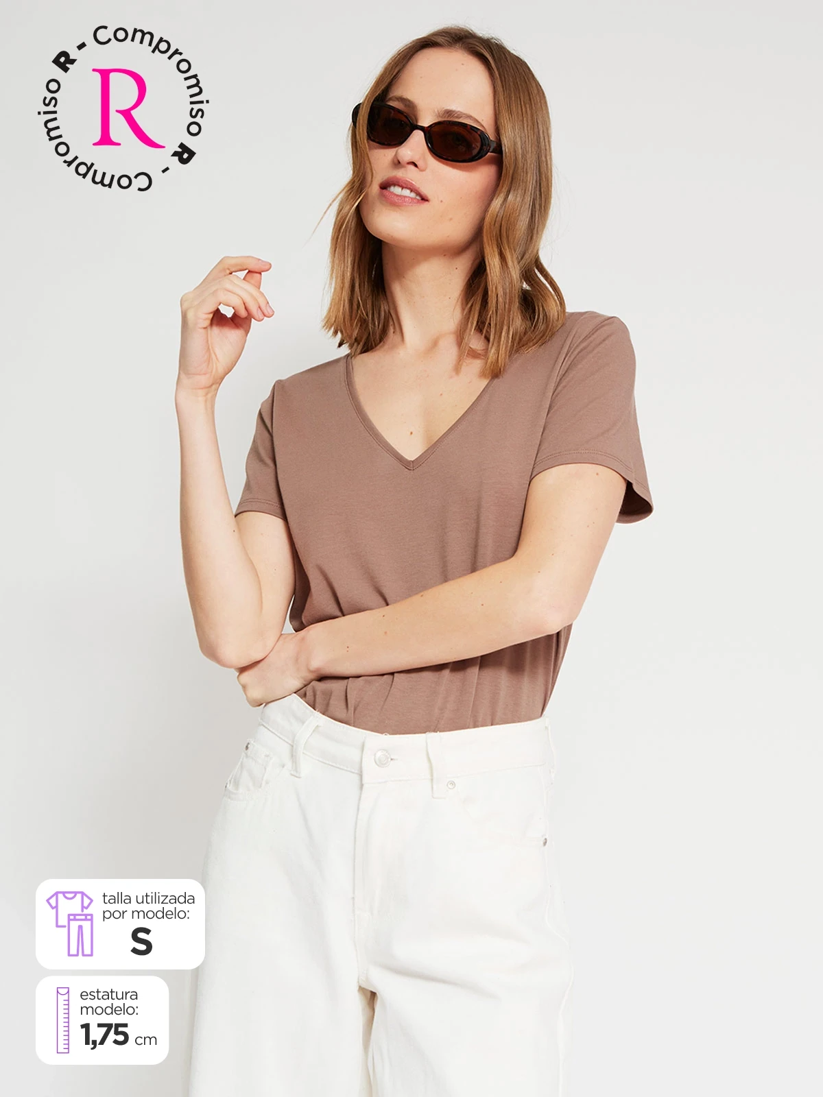 POLO MUJER MARQUIS CUELLO EN V - 1