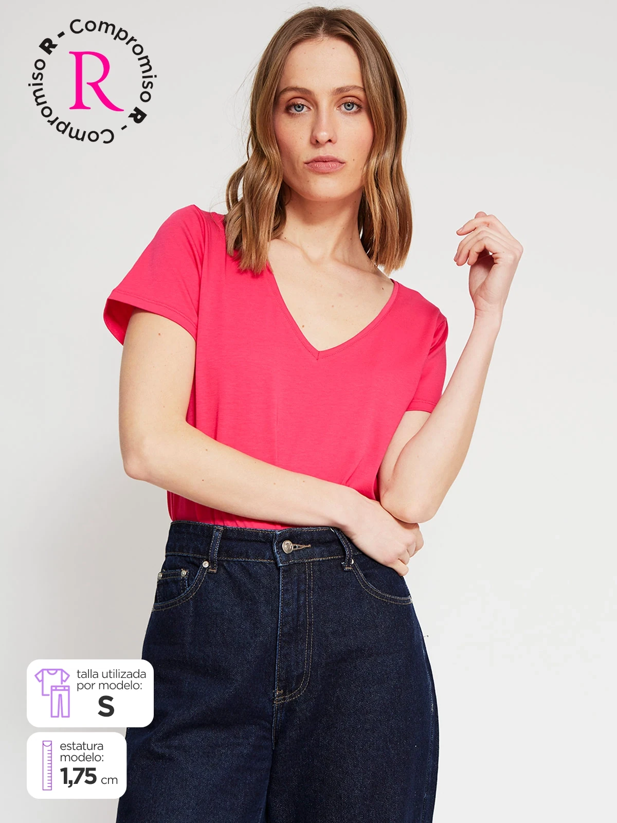 POLO MUJER MARQUIS CUELLO EN V - 1