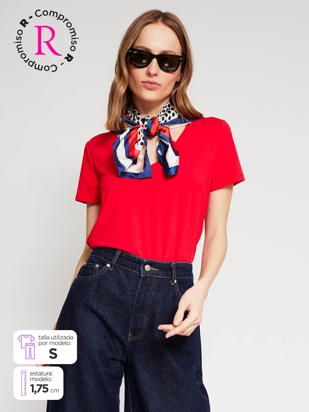 POLO MUJER MARQUIS CUELLO EN V - 1