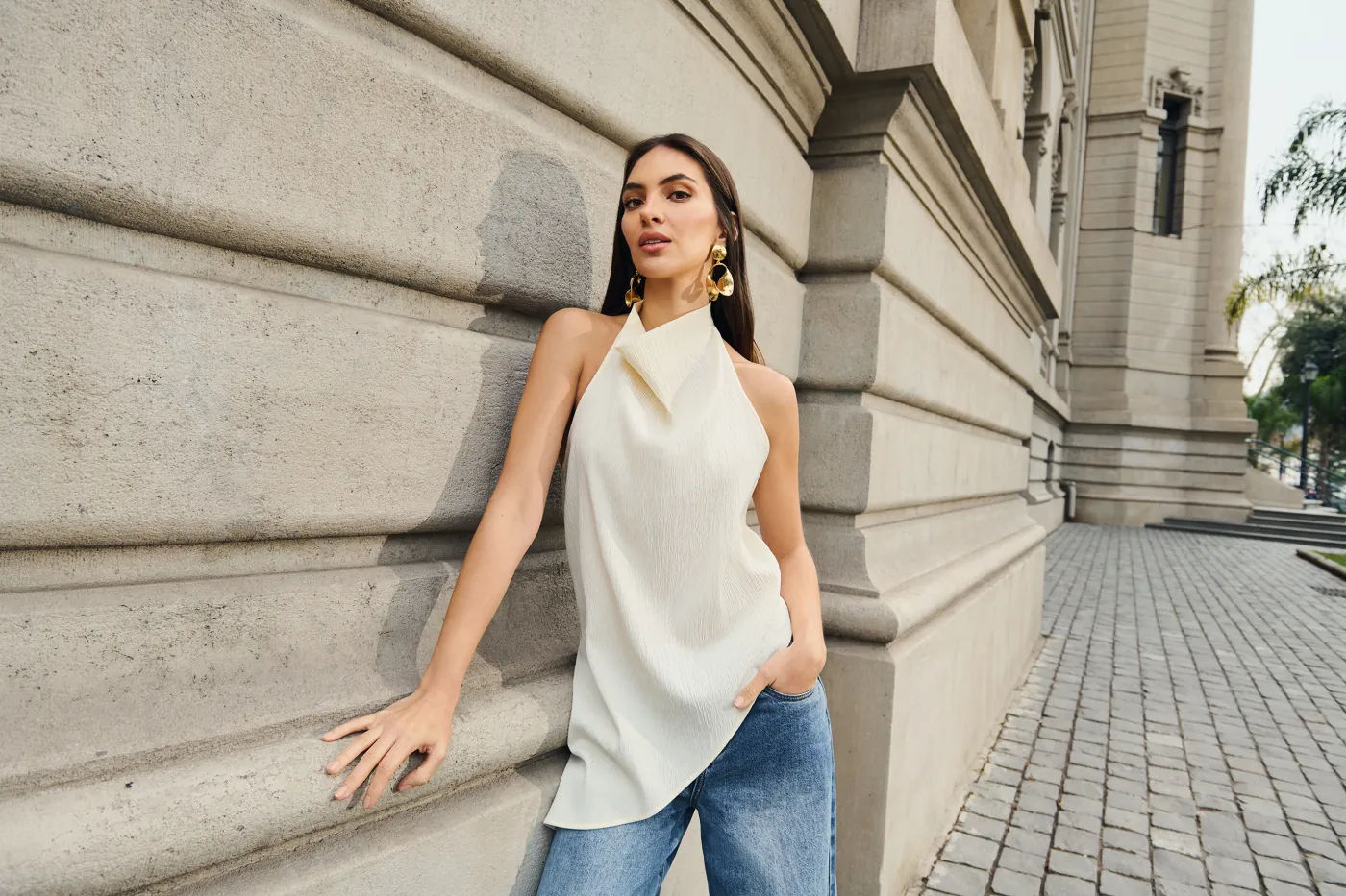 BLUSA SIN MANGAS MUJER MARQUIS - 1