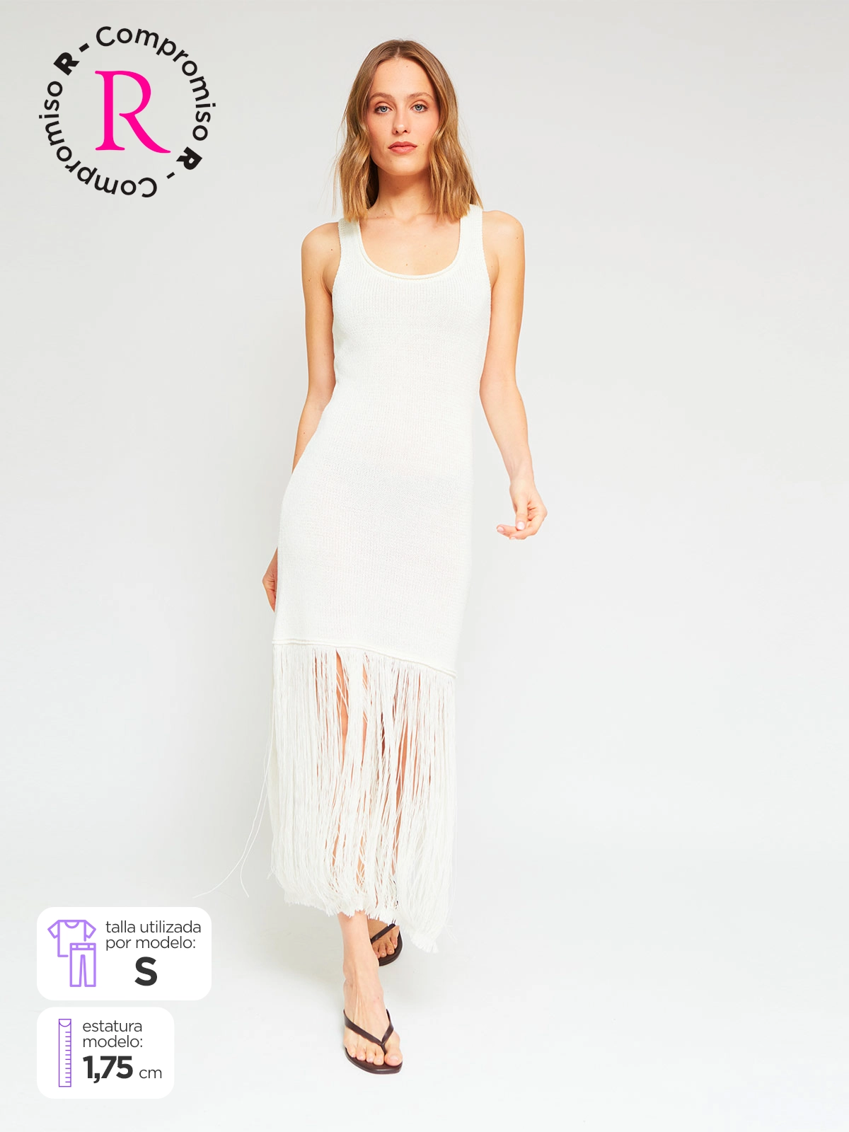 VESTIDO LARGO MUJER MARQUIS - 1