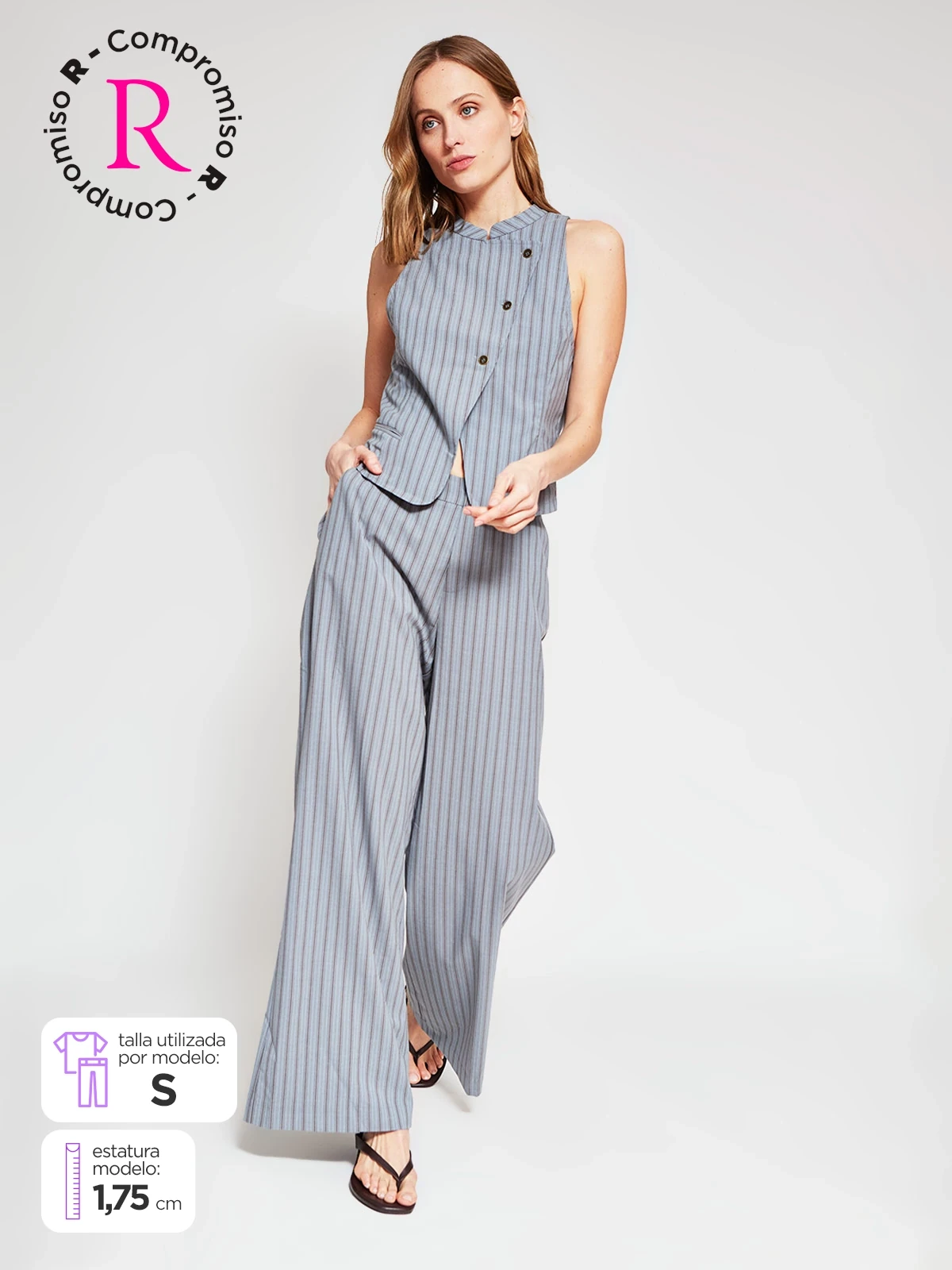 PANTALÓN REGULAR MUJER MARQUIS - 1