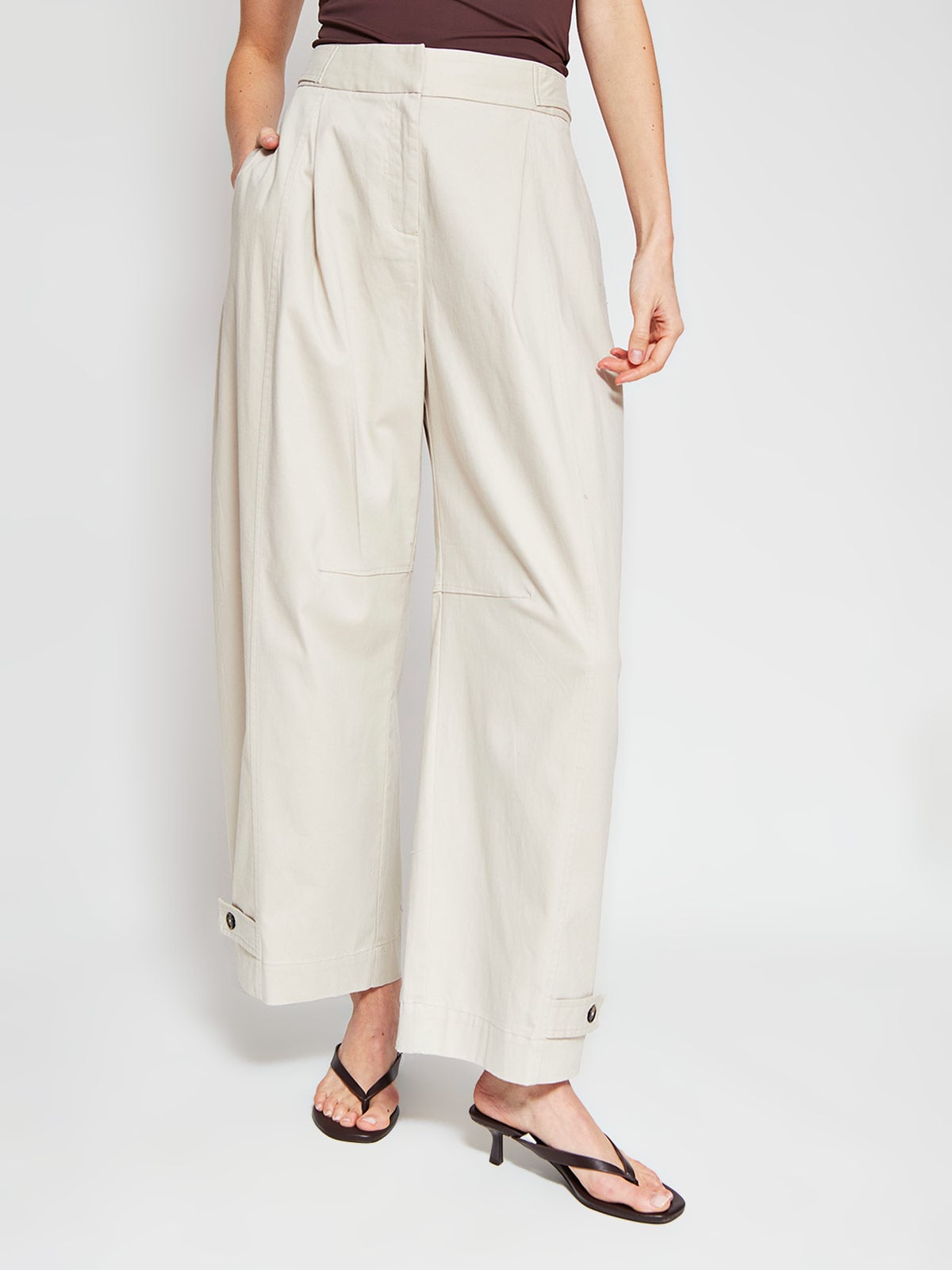 PANTALÓN ALGODÓN REGULAR MUJER MARQUIS - 2