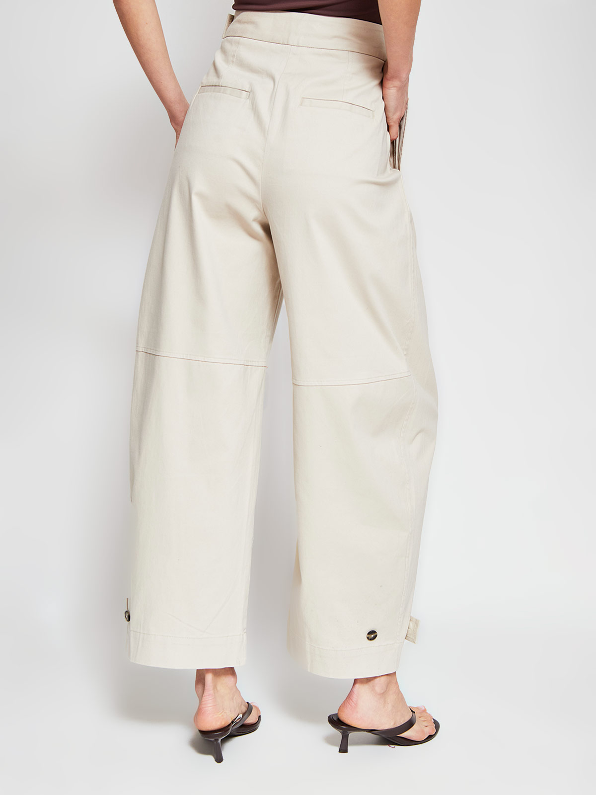 PANTALÓN ALGODÓN REGULAR MUJER MARQUIS - 3