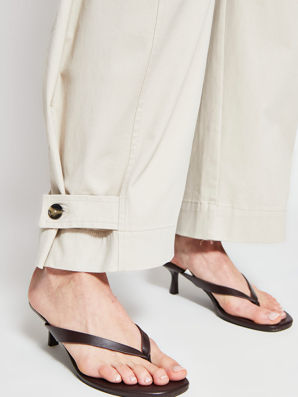 PANTALÓN ALGODÓN REGULAR MUJER MARQUIS - 4