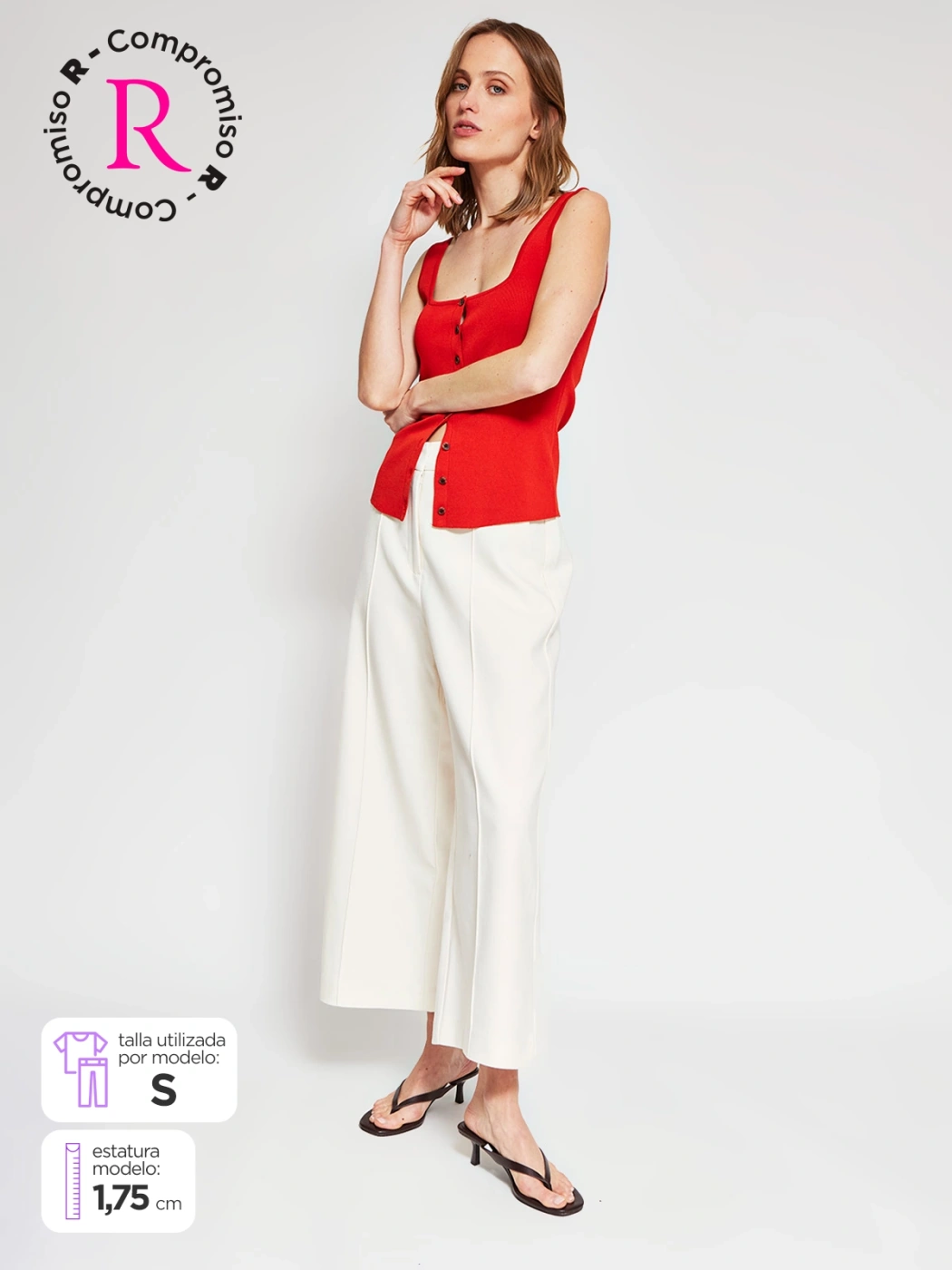 PANTALÓN REGULAR MUJER MARQUIS - 2