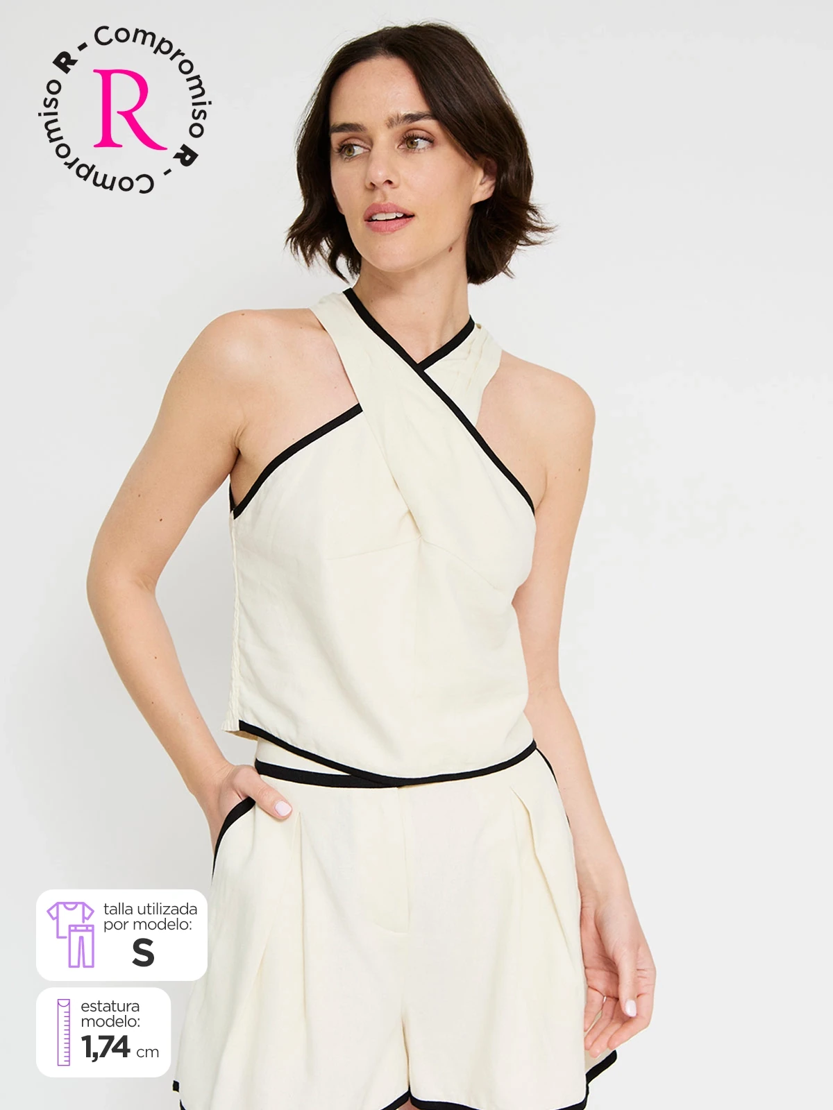 BLUSA SIN MANGAS MUJER MARQUIS - 1