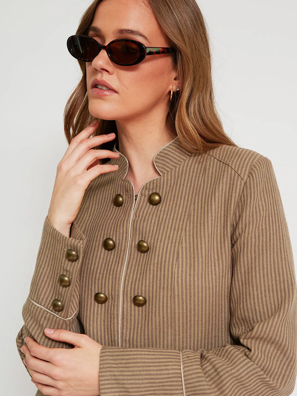 BLAZER ALGODÓN MUJER MARQUIS CORTO - 3