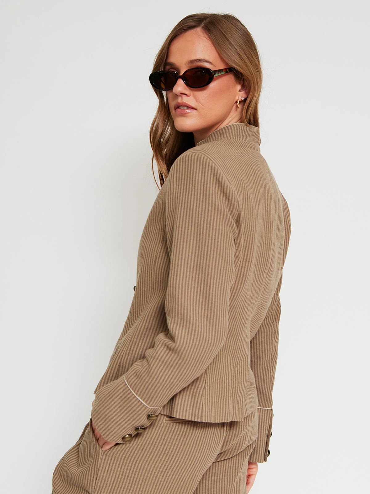BLAZER ALGODÓN MUJER MARQUIS CORTO - 2