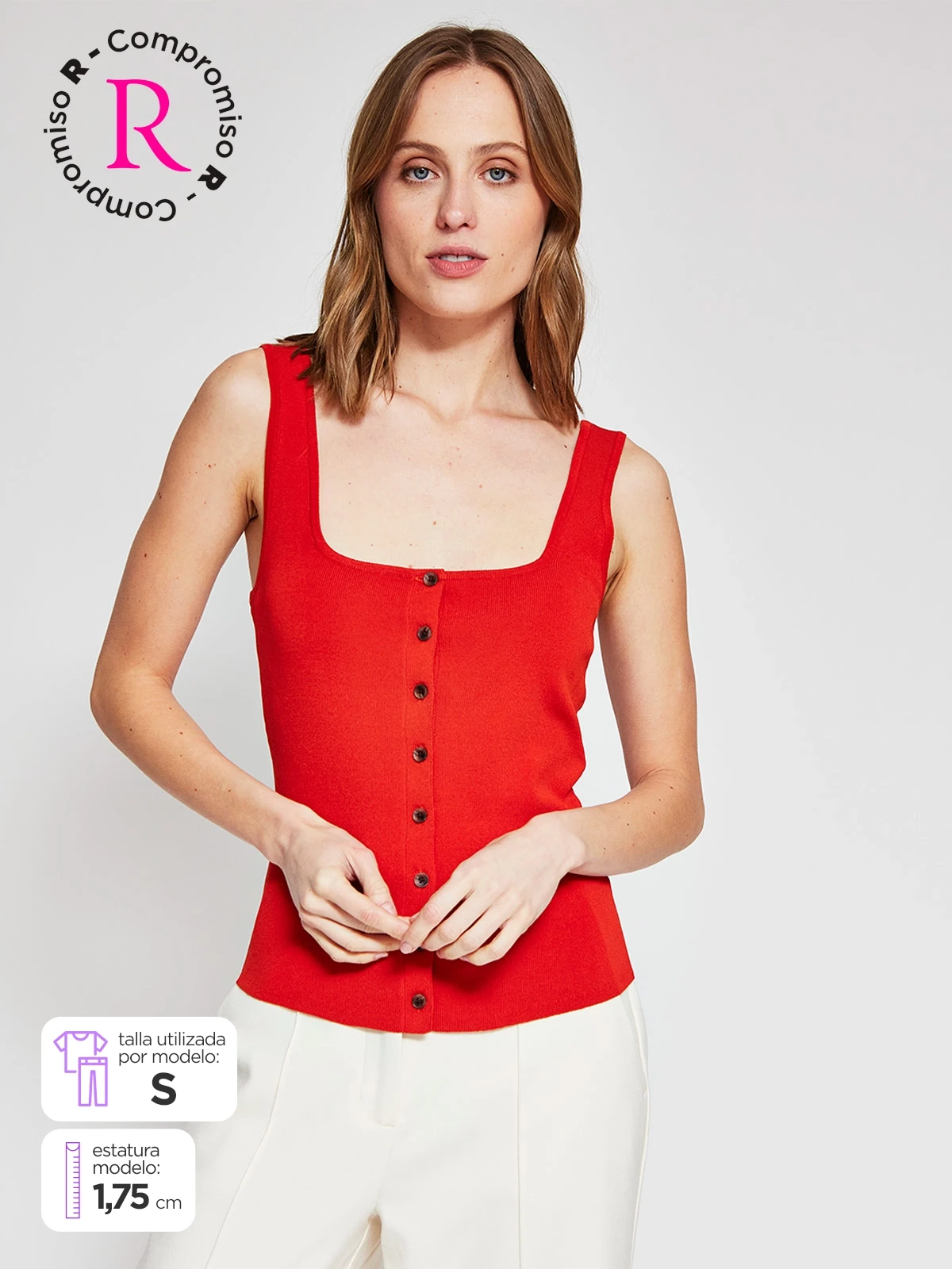 POLO MUJER MARQUIS BOTÓN - 1
