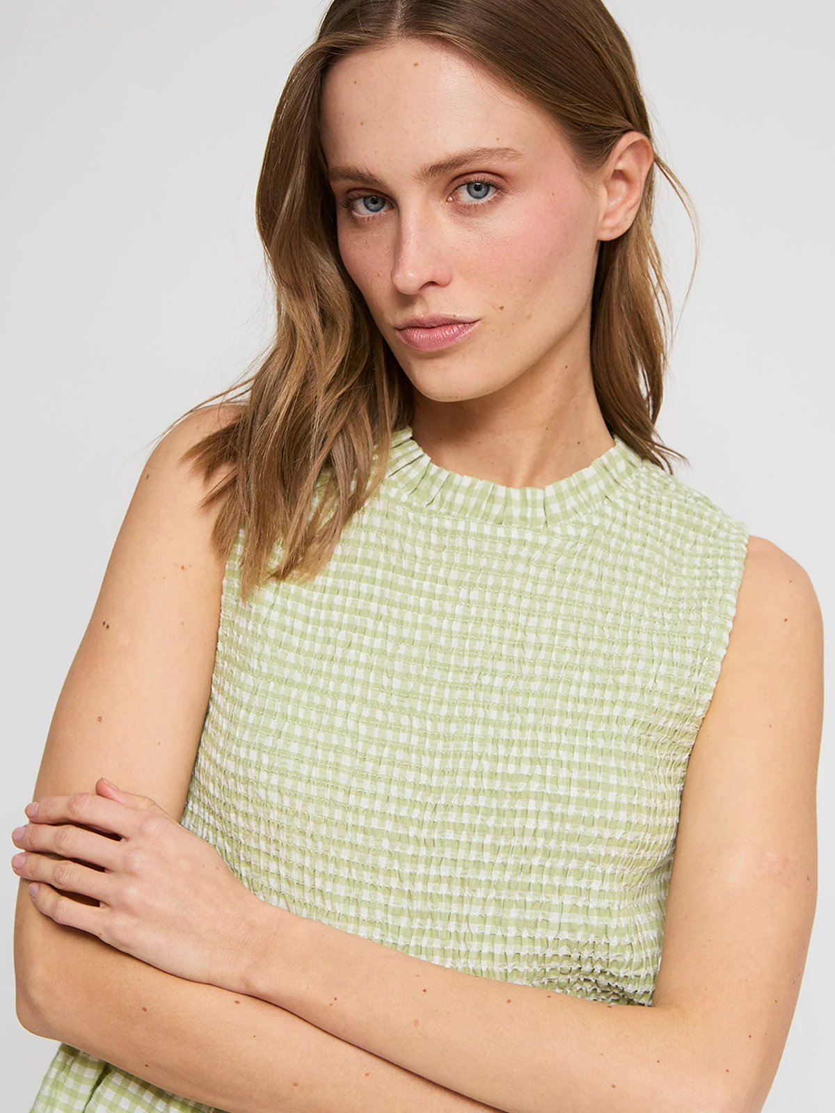 BLUSA SIN MANGAS ALGODÓN MUJER MARQUIS - 3
