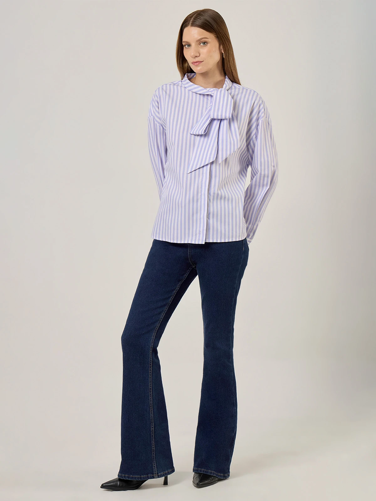 BLUSA MANGA LARGA ALGODÓN MUJER MARQUIS LAZO - 5