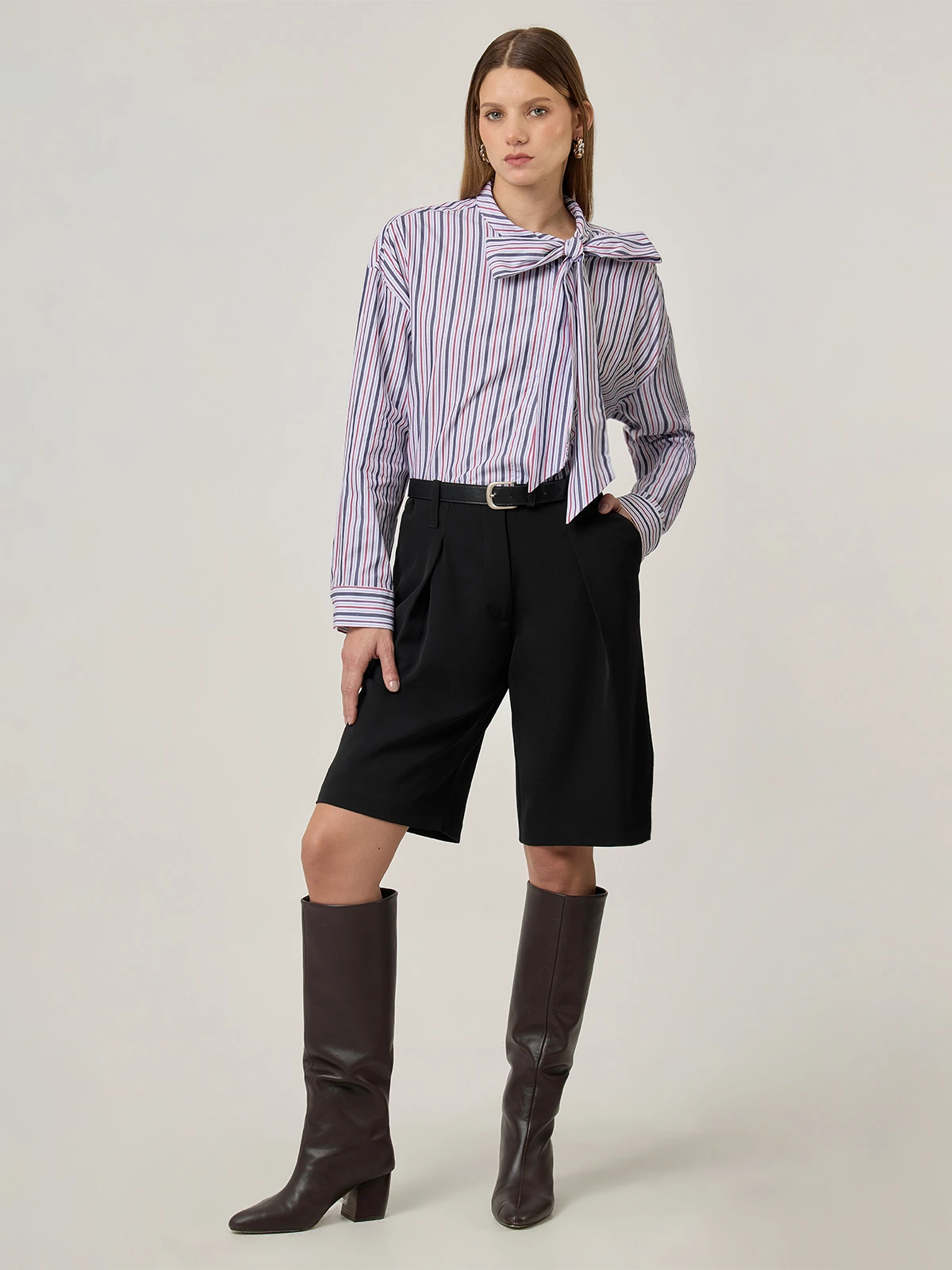 BLUSA MANGA LARGA ALGODÓN MUJER MARQUIS LAZO - 5