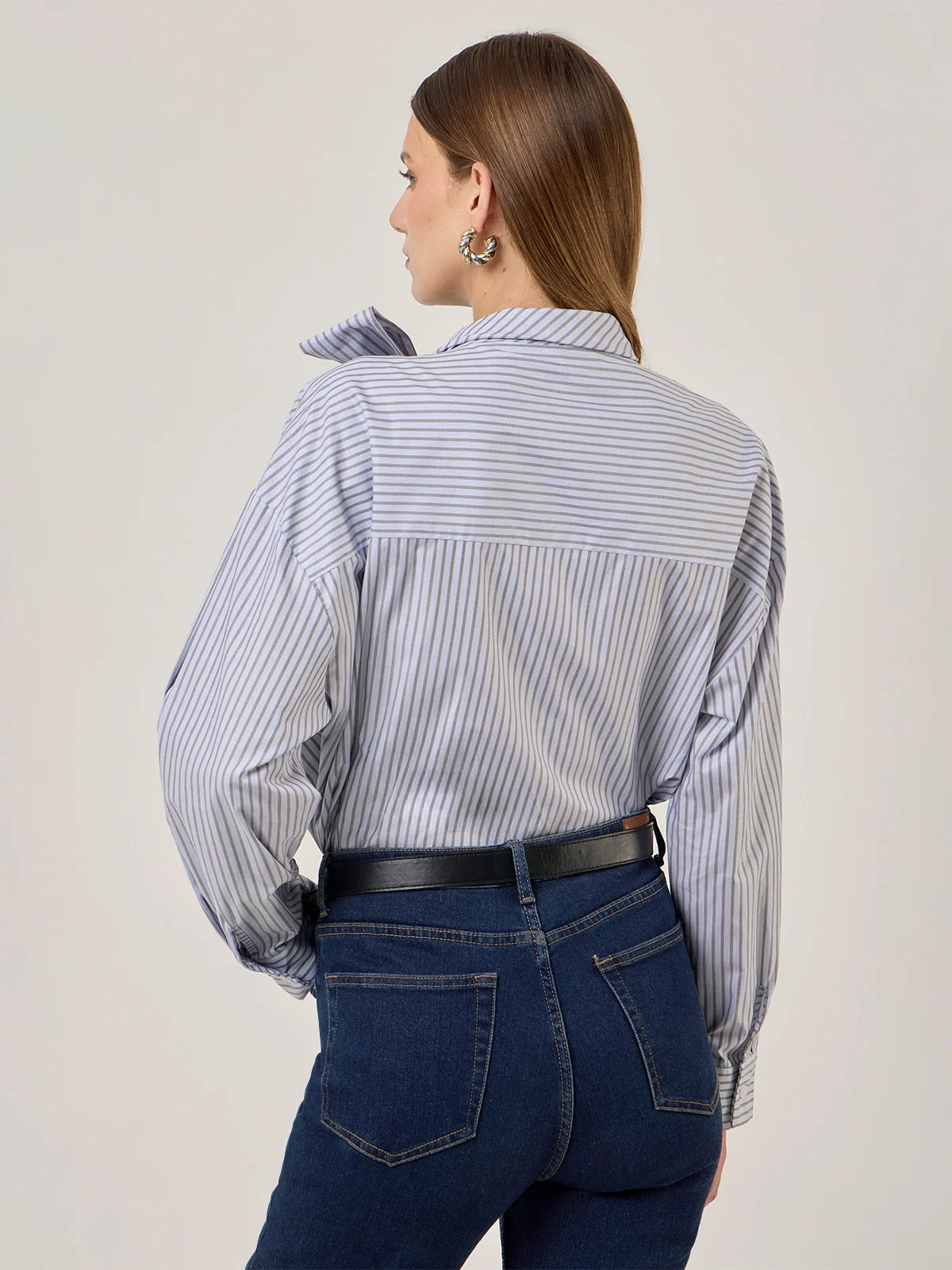 BLUSA MANGA LARGA ALGODÓN MUJER MARQUIS LAZO - 2
