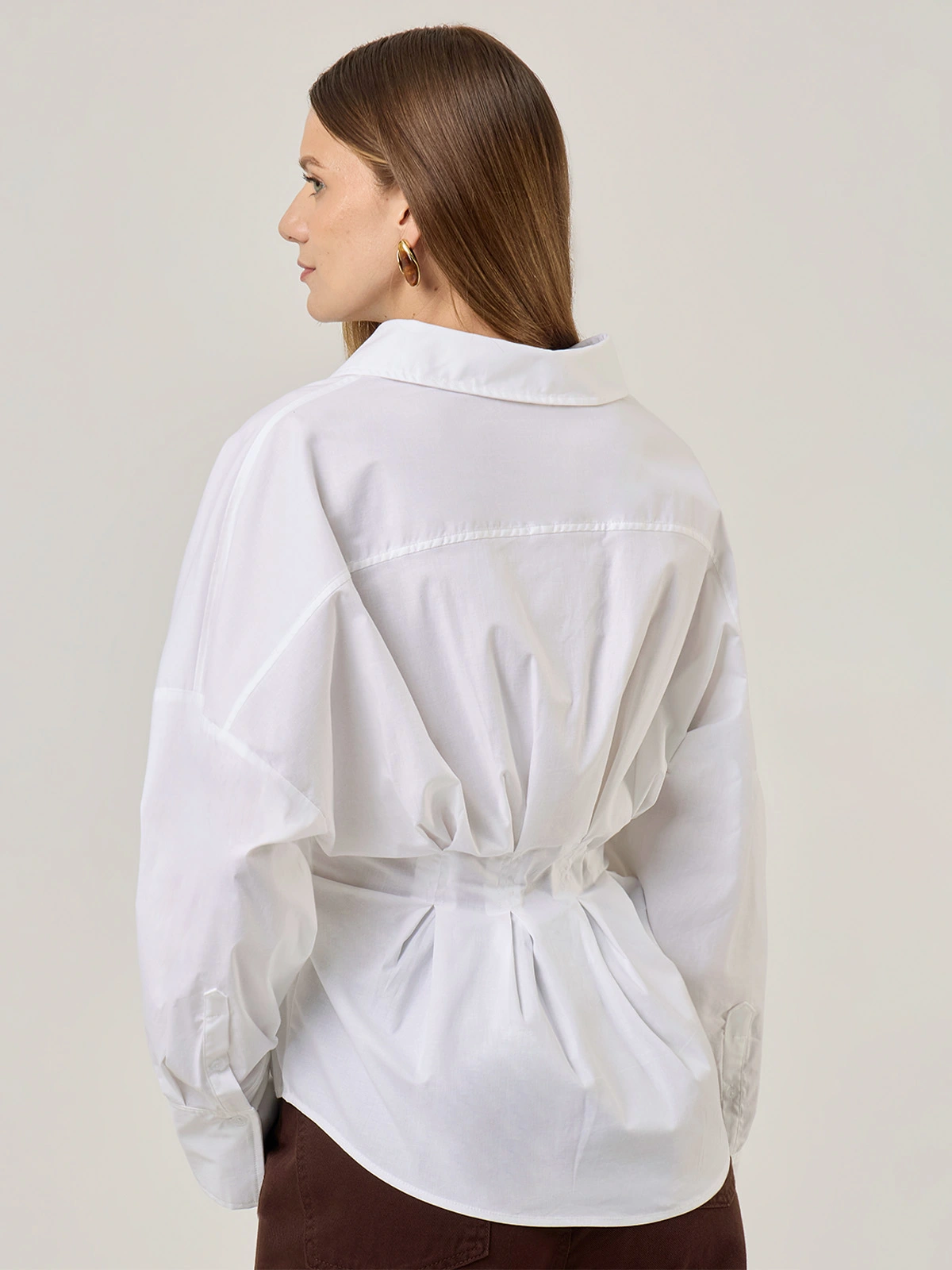 BLUSA MANGA LARGA ALGODÓN MUJER MARQUIS PINZAS - 2