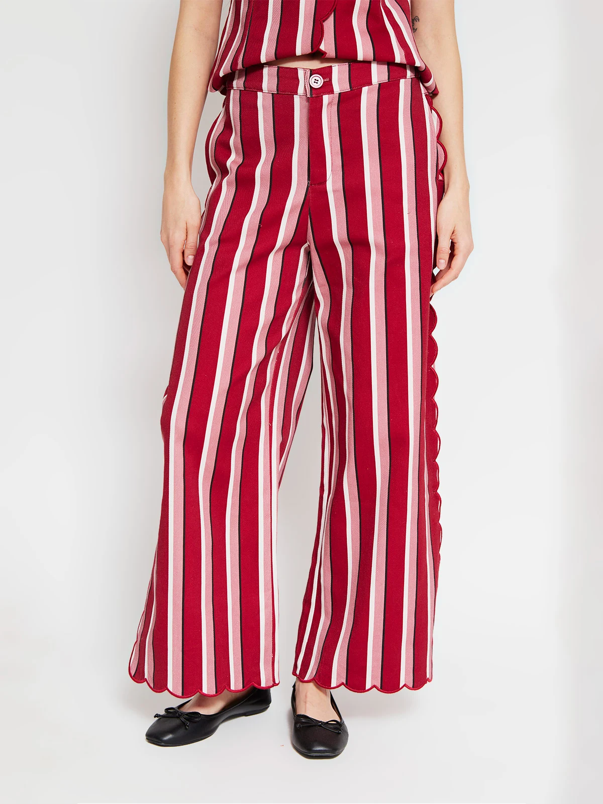 PANTALÓN ALGODÓN REGULAR MUJER MARQUIS - 2