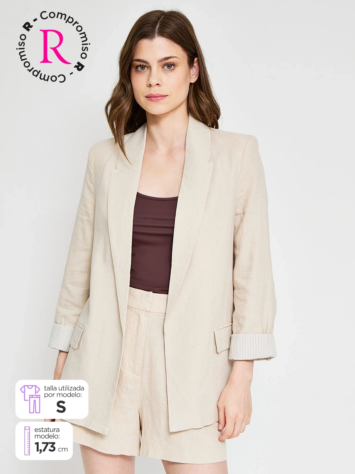 BLAZER LINO MUJER MARQUIS LARGO - 1