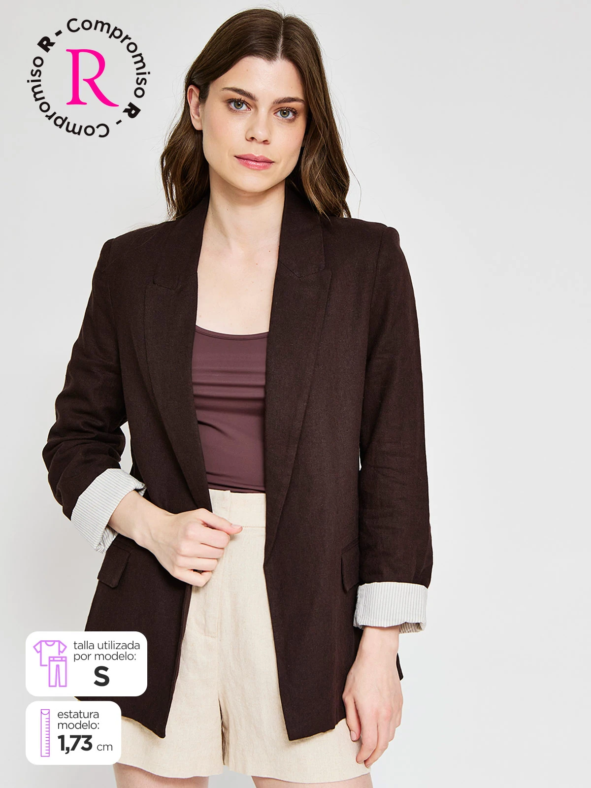 BLAZER LINO MUJER MARQUIS LARGO - 1