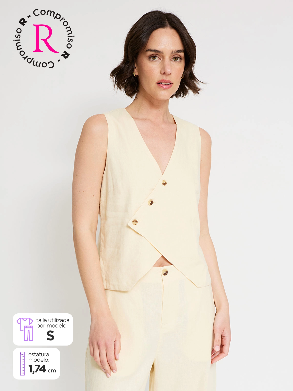 BLUSA SIN MANGAS MUJER MARQUIS - 1