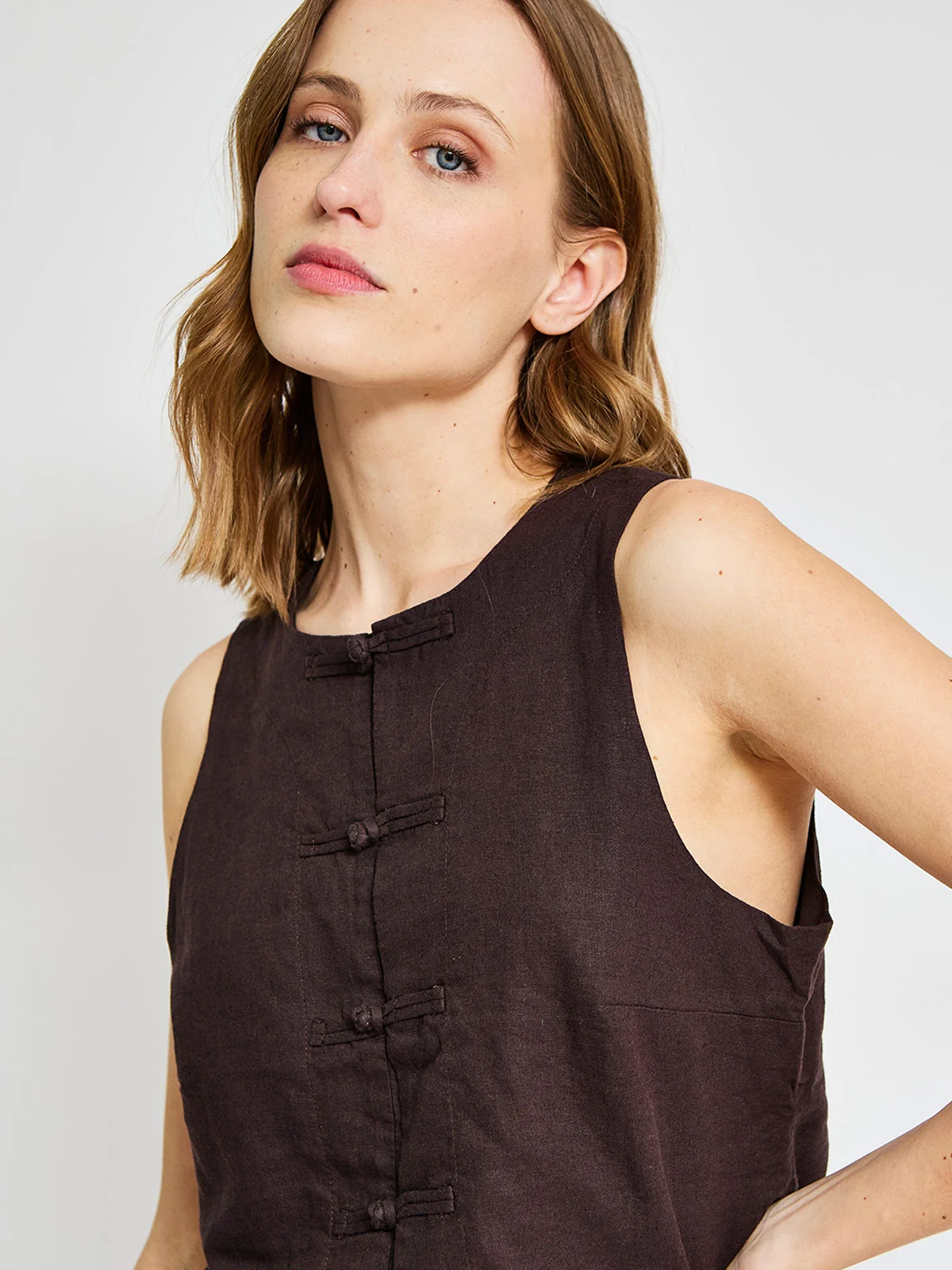 BLUSA SIN MANGAS MUJER MARQUIS - 3