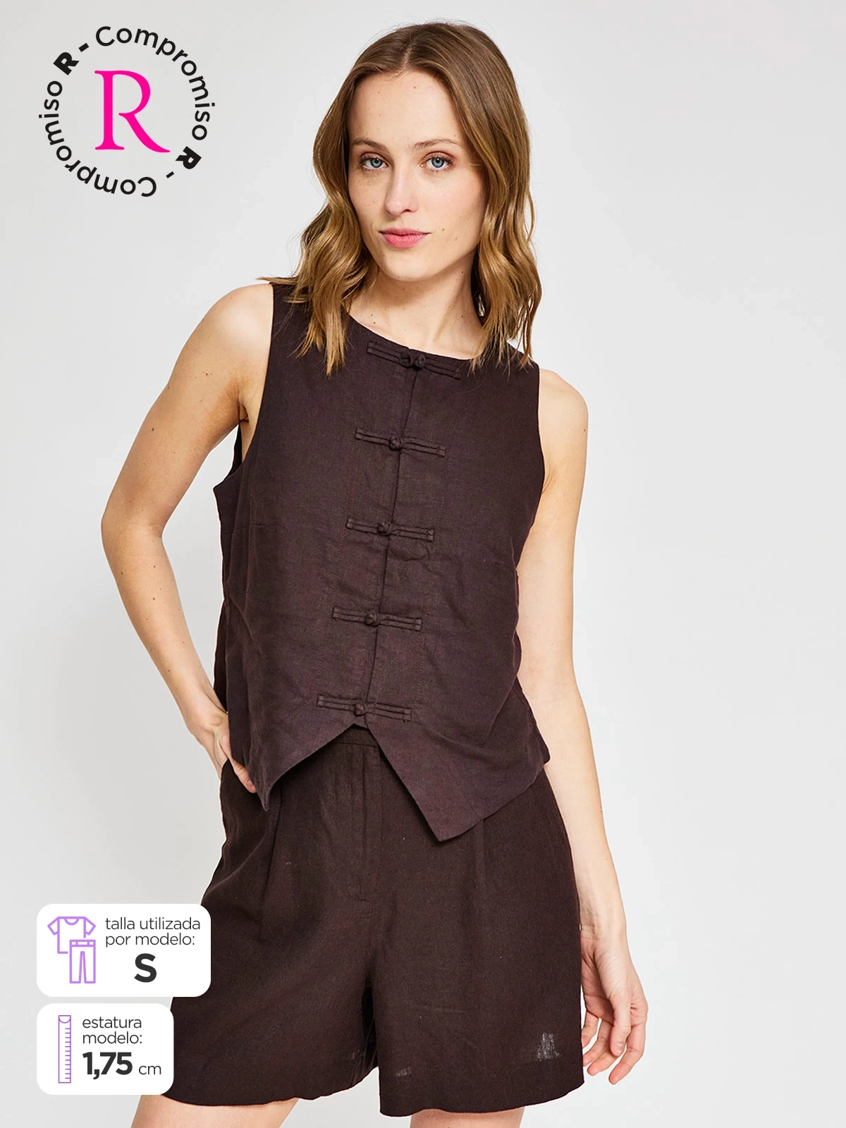 BLUSA SIN MANGAS MUJER MARQUIS - 1