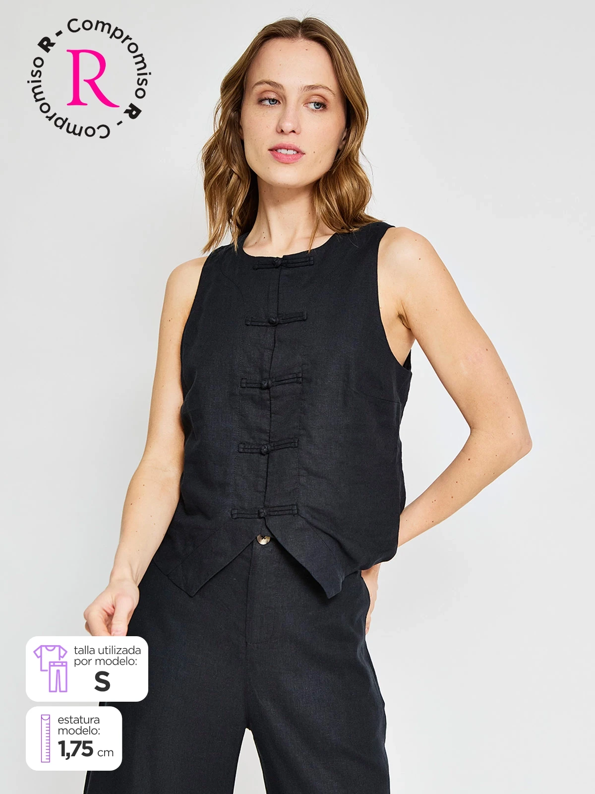 BLUSA SIN MANGAS MUJER MARQUIS - 1